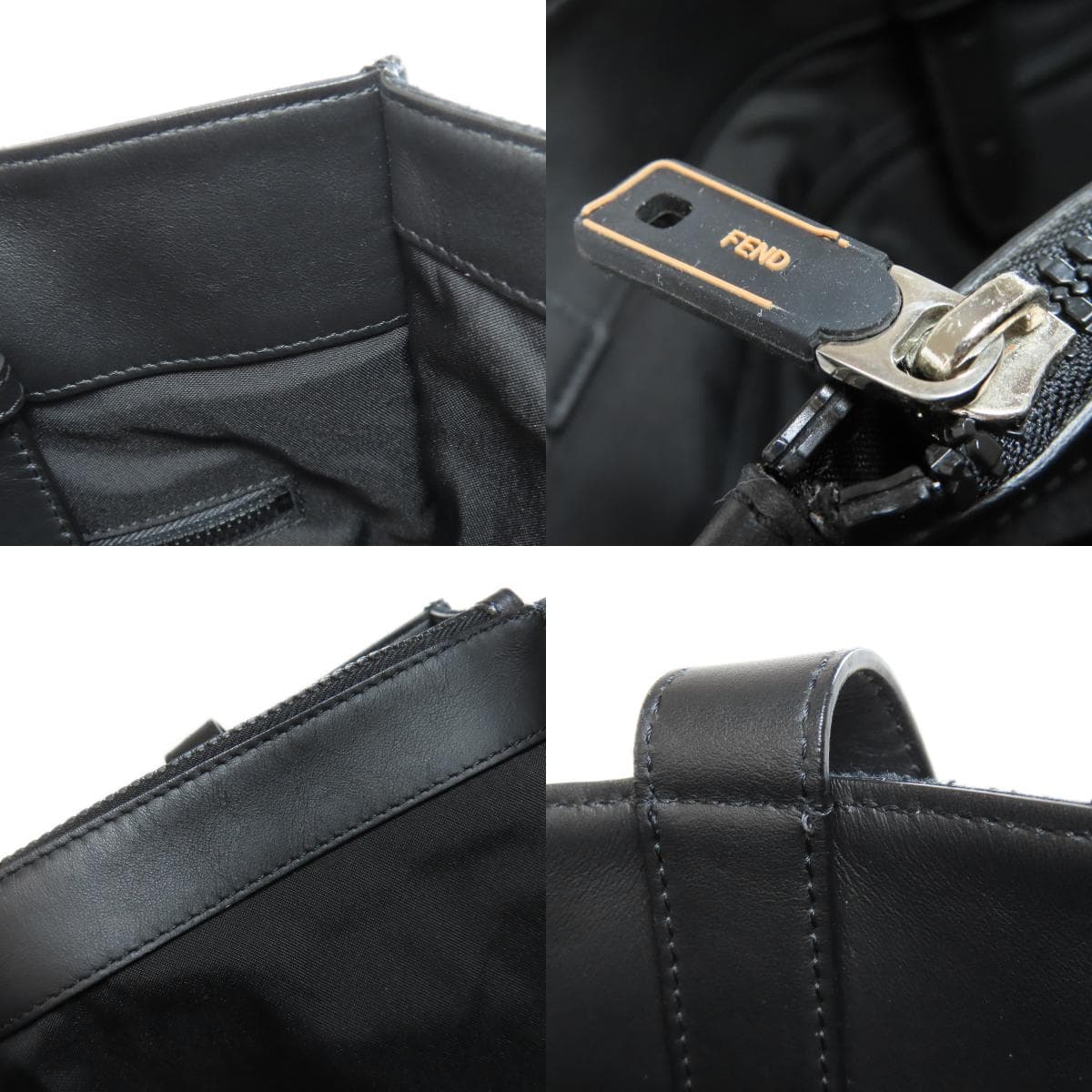Fendi Logo Tote Bag Canvas Ladies 【Used】【FENDI】 7