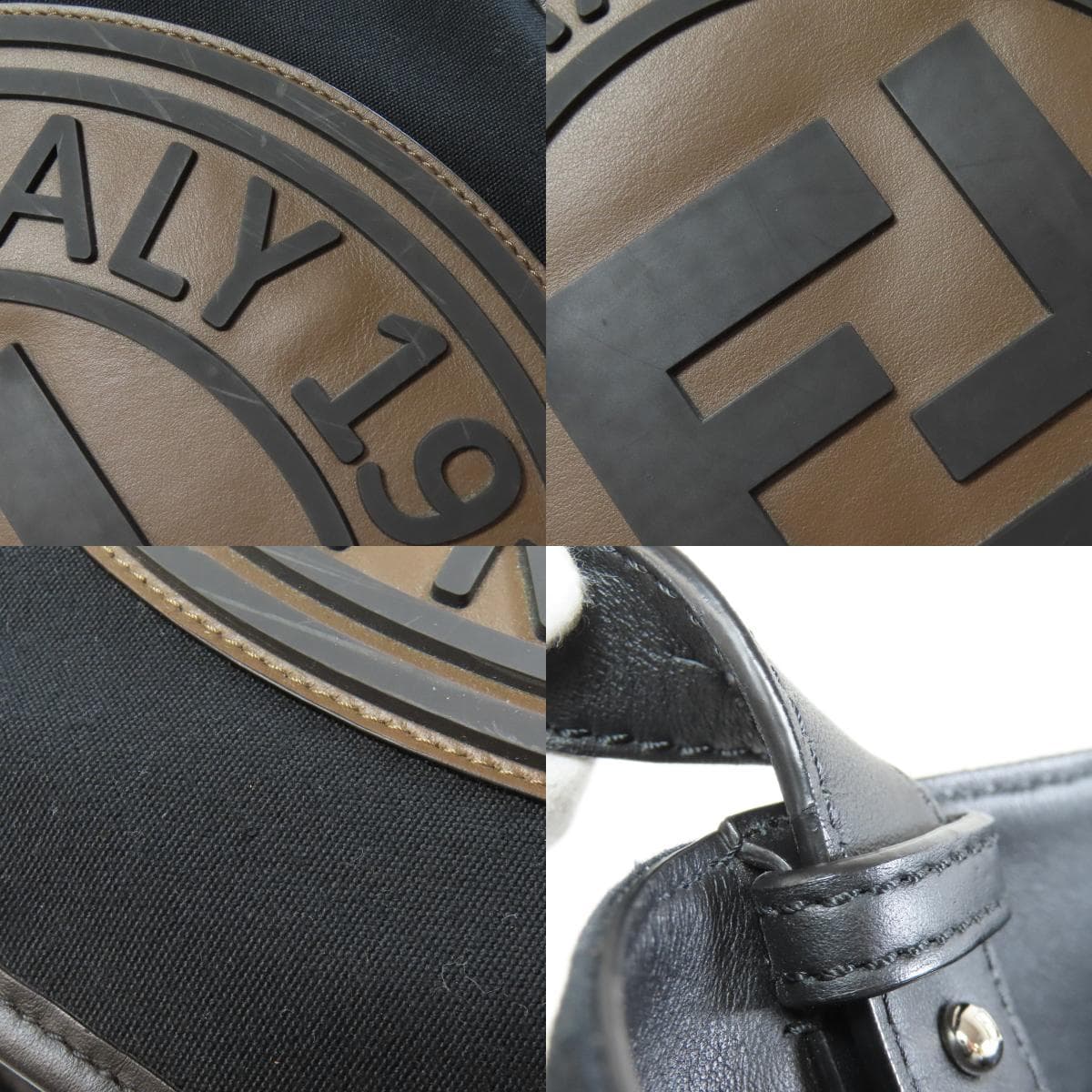 Fendi Logo Tote Bag Canvas Ladies 【Used】【FENDI】 8