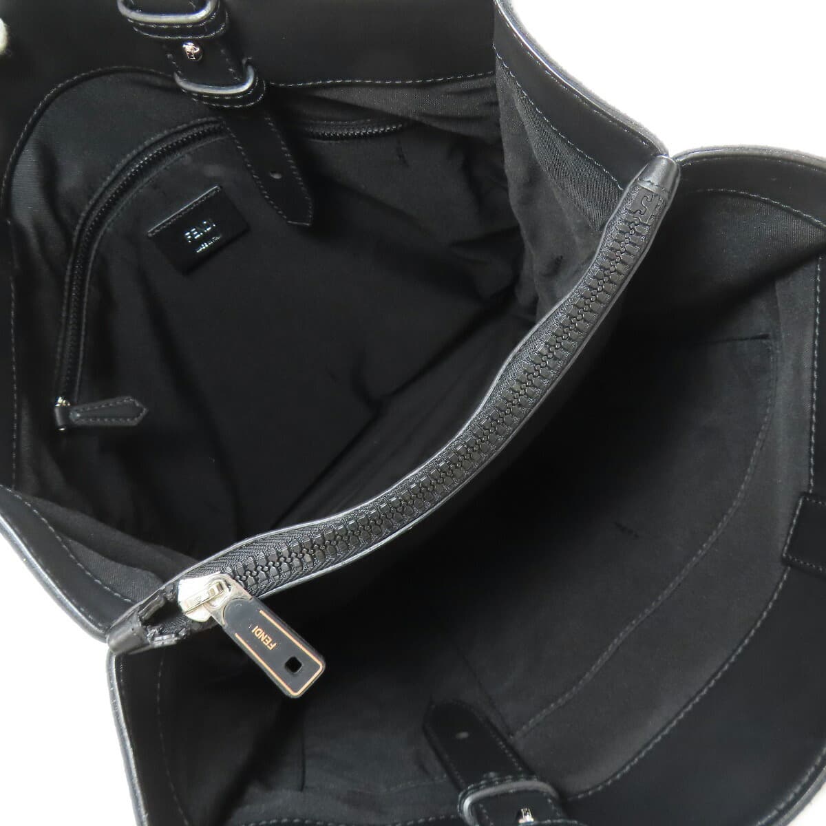 Fendi Logo Tote Bag Canvas Ladies 【Used】【FENDI】 5