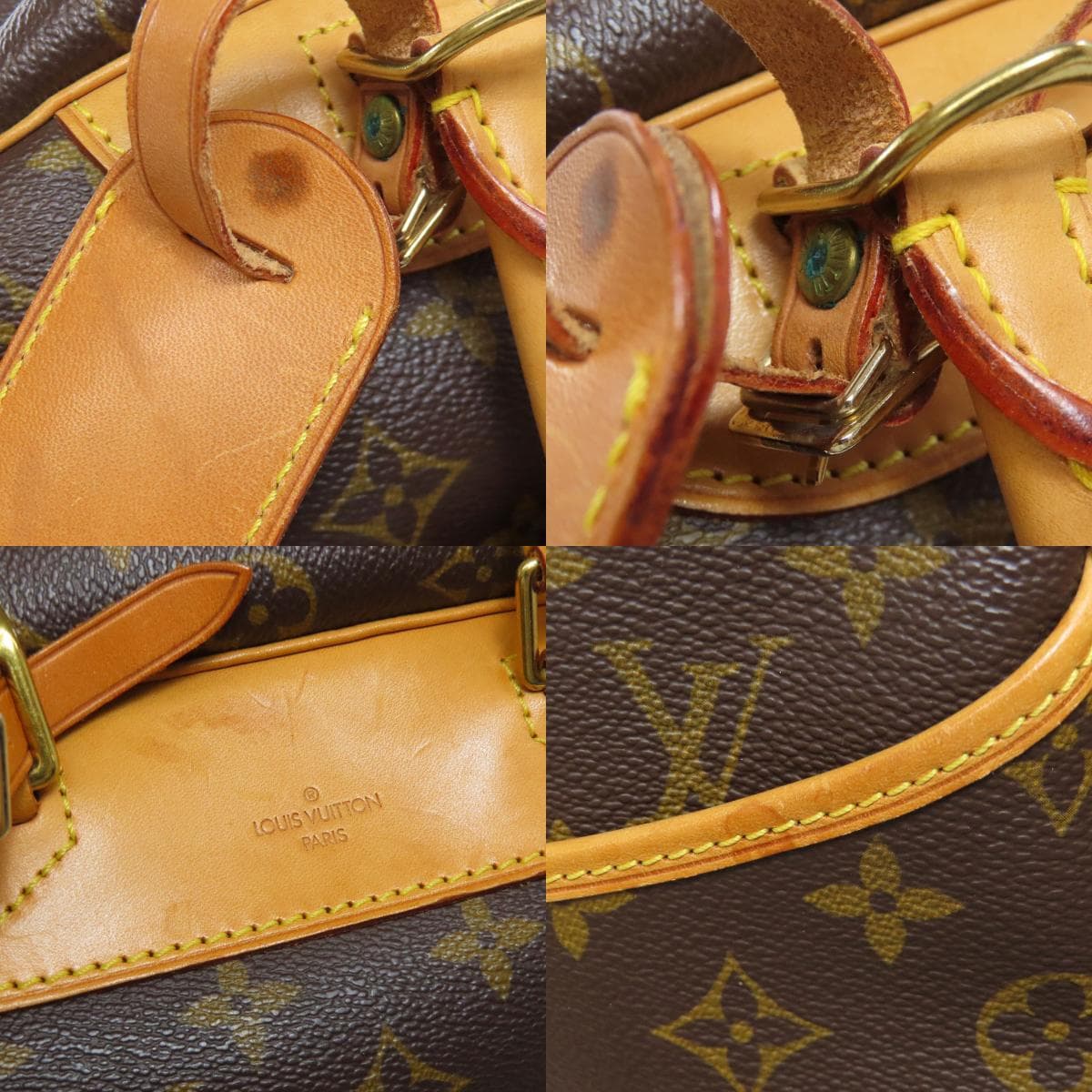 Louis Vuitton M47270 Deauville Boston Bag Monogram Canvas Ladies [Used] [LOUIS VUITTON] M47270 7