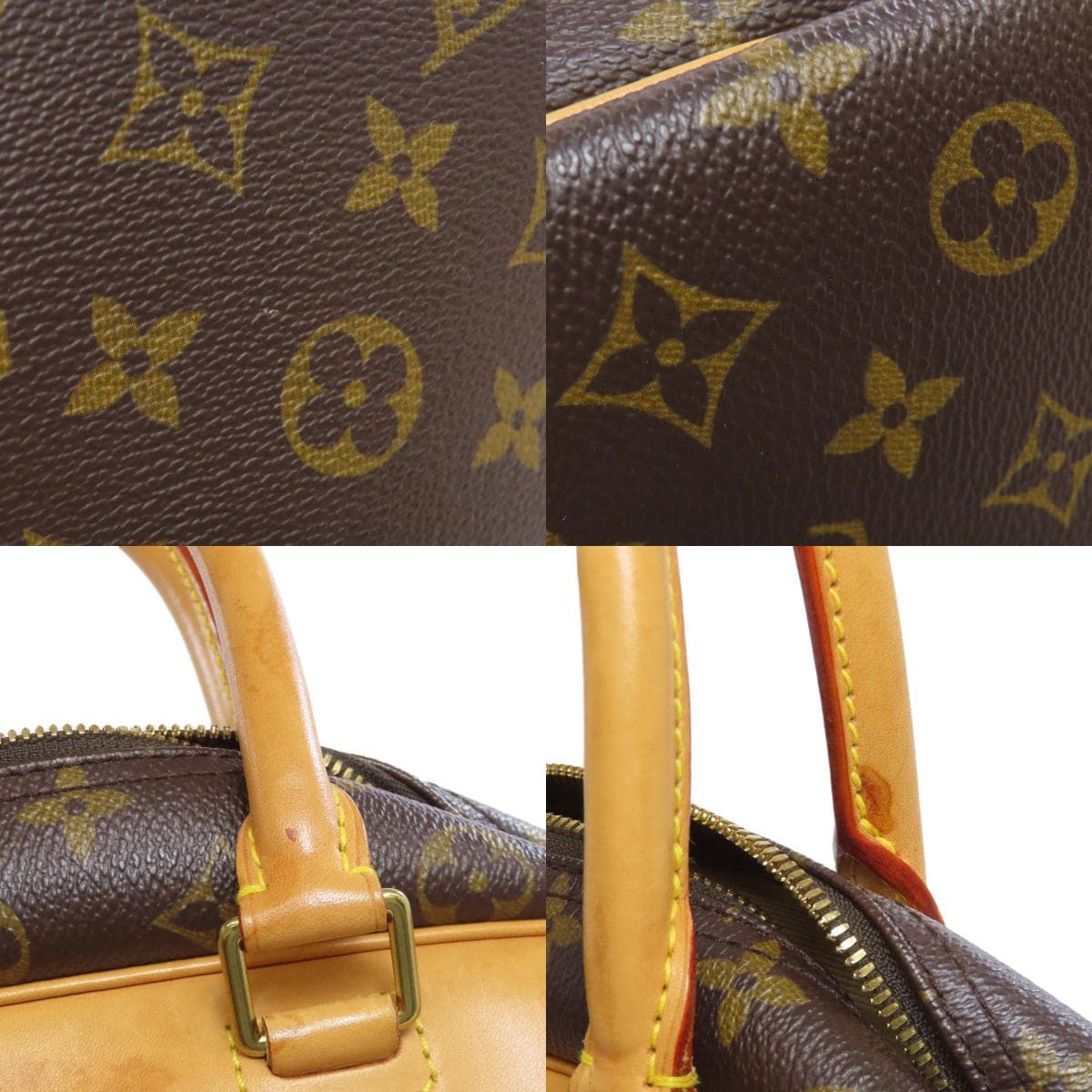 Louis Vuitton M47270 Deauville Boston Bag Monogram Canvas Ladies [Used] [LOUIS VUITTON] M47270 8
