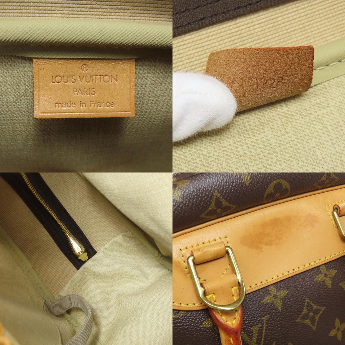 Louis Vuitton M47270 Deauville Boston Bag Monogram Canvas Ladies [Used] [LOUIS VUITTON] M47270 6