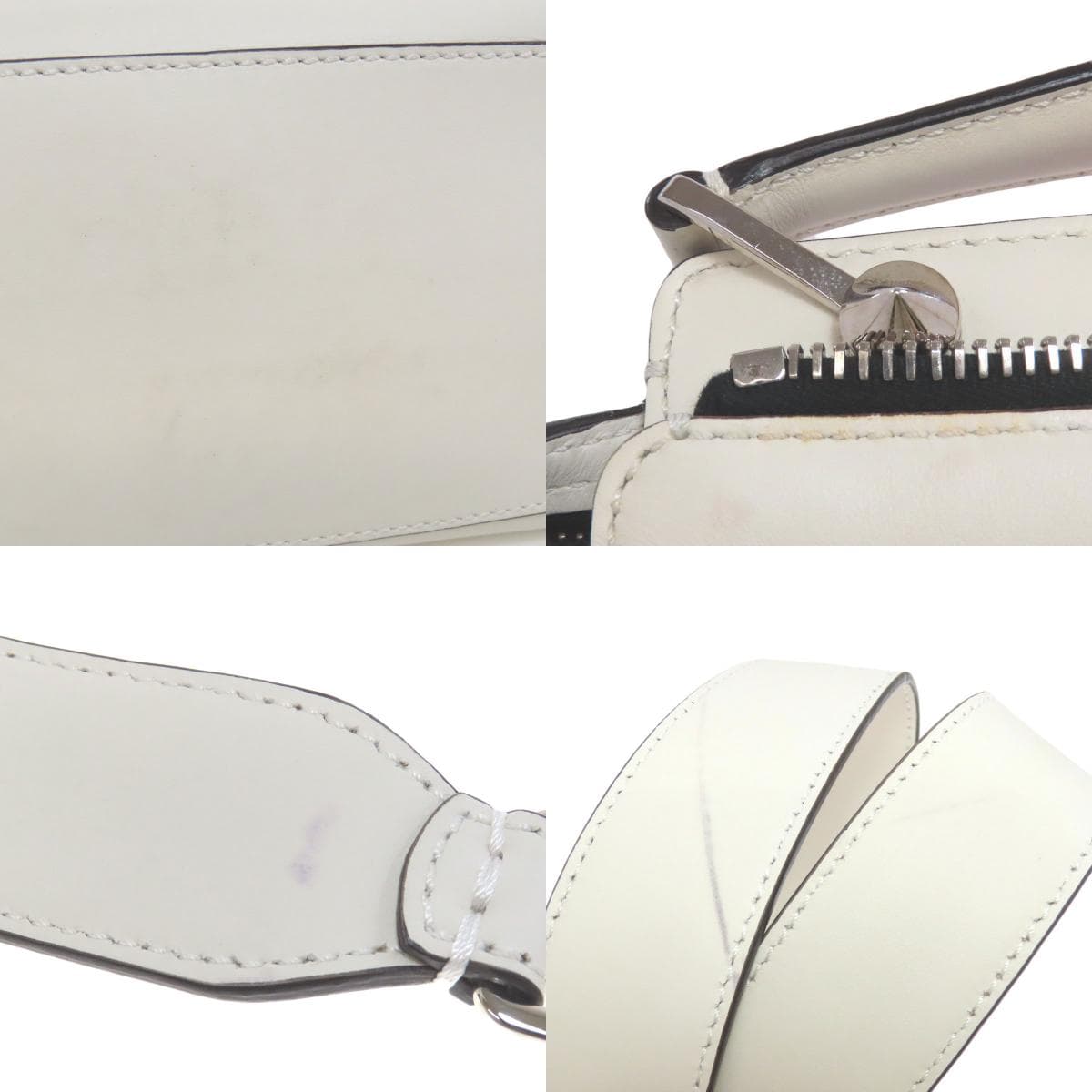 Fendi Dotcom 2WAY Handbag Calf Women's [Used] [FENDI] 8