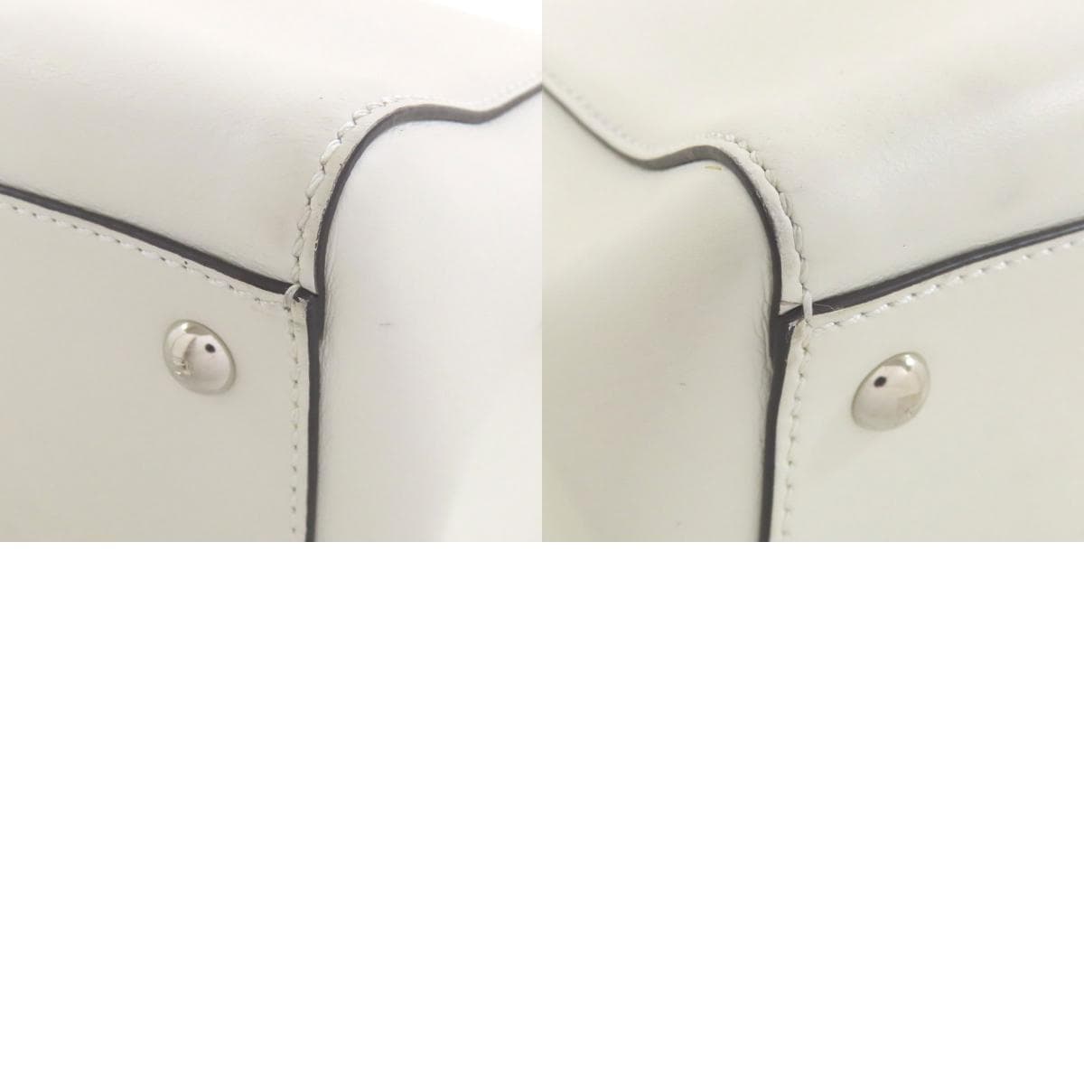 Fendi Dotcom 2WAY Handbag Calf Women's [Used] [FENDI] 10