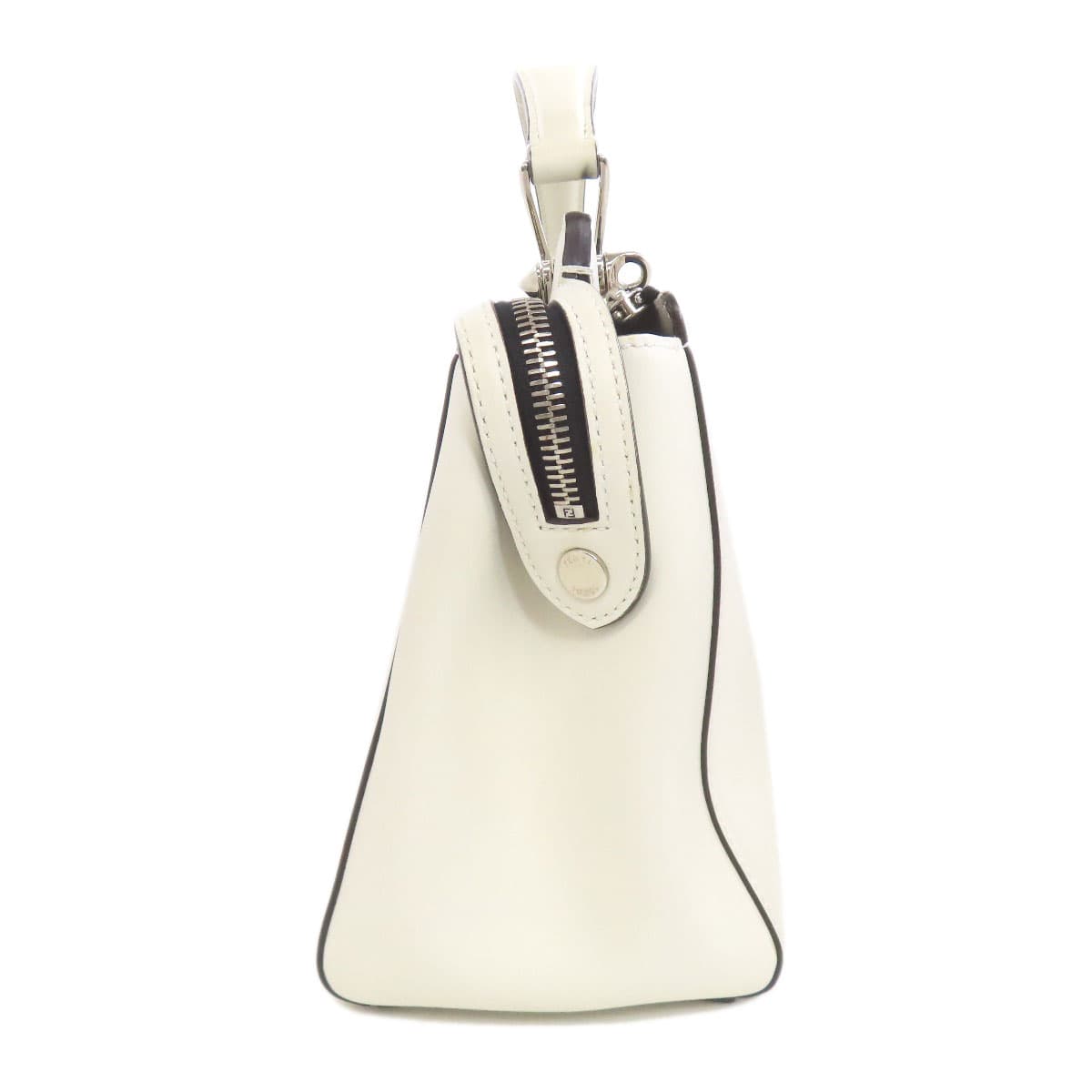 Fendi Dotcom 2WAY Handbag Calf Women's [Used] [FENDI] 3