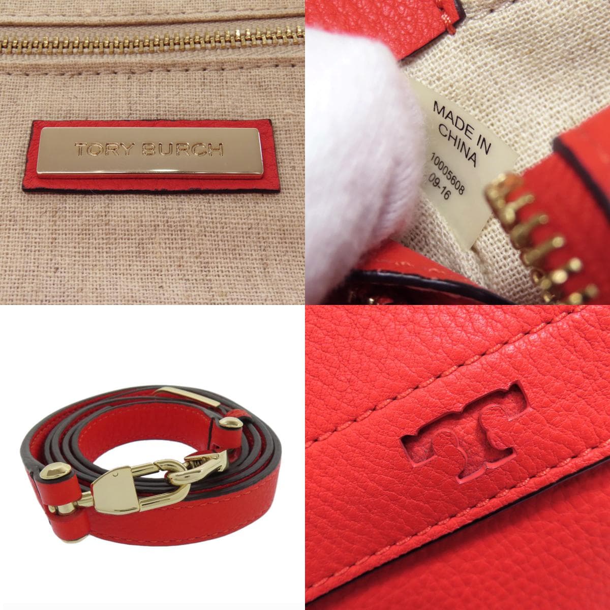 Tory Burch 2WAY Handbag Leather Ladies [Used] [Tory Burch] 6