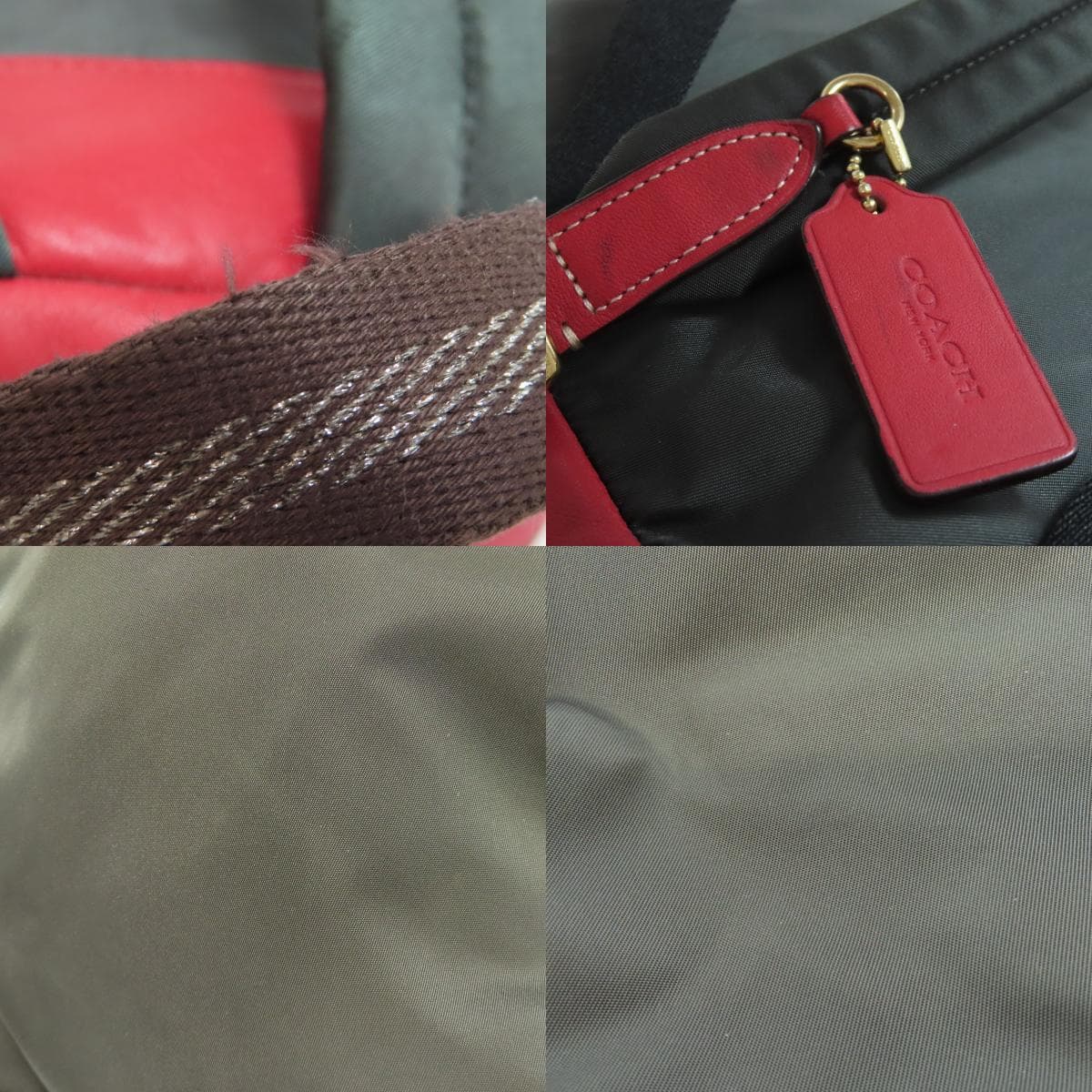 Coach F31372 Cherry Signature Backpack Daypack PVC Ladies [Used] [COACH] F31372 8