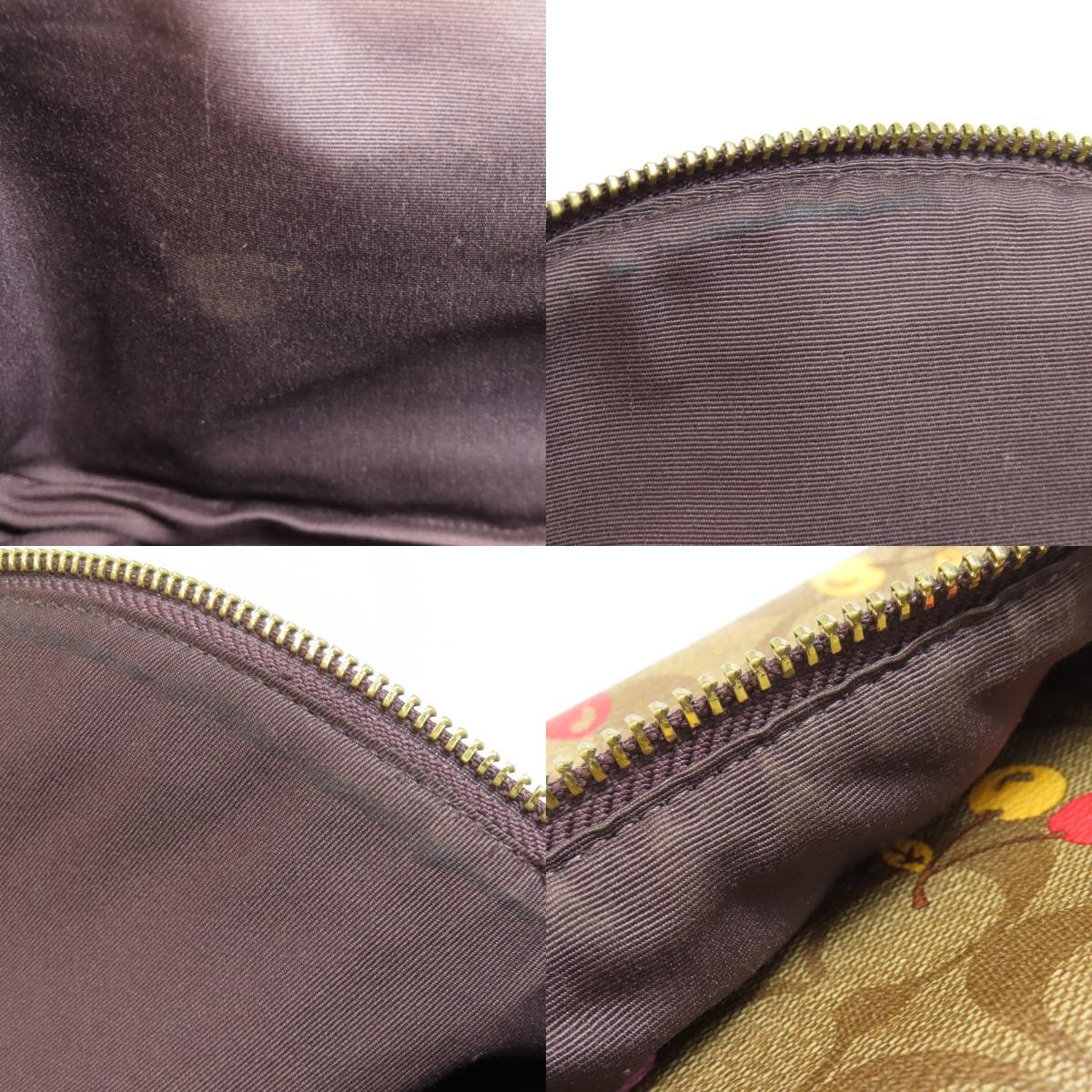 Coach F31372 Cherry Signature Backpack Daypack PVC Ladies [Used] [COACH] F31372 6