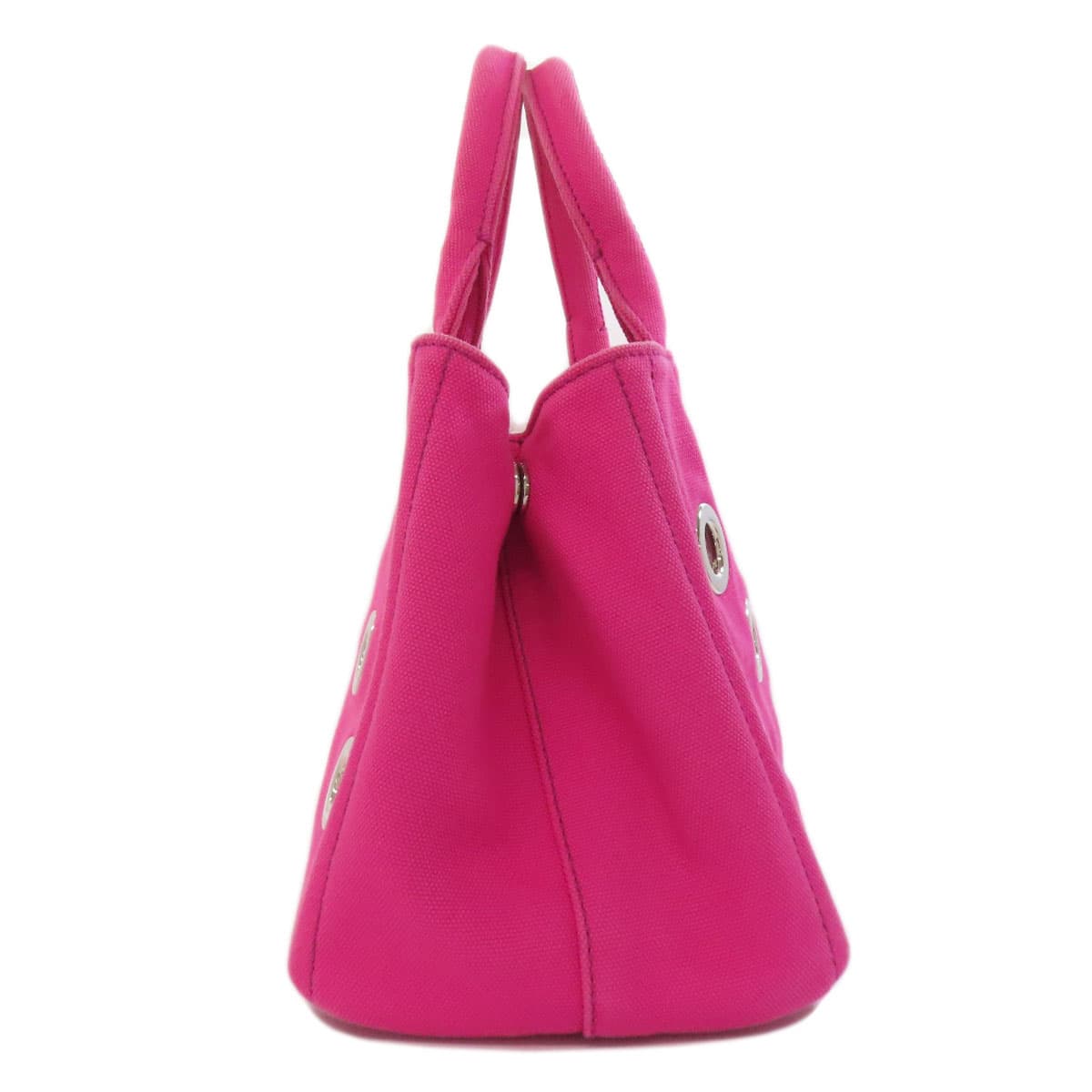 Prada 1BG439 Canapa Mini Punching 2WAY Handbag Canvas Ladies 【Used】【PRADA】 1BG439 3