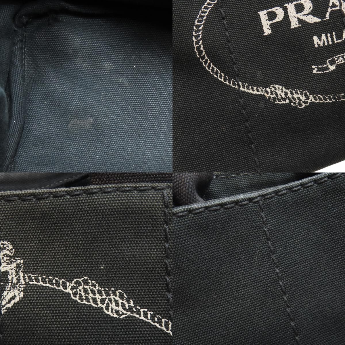 Prada Kanapa Mini 2WAY Handbag Canvas Ladies [Used] [PRADA] 7
