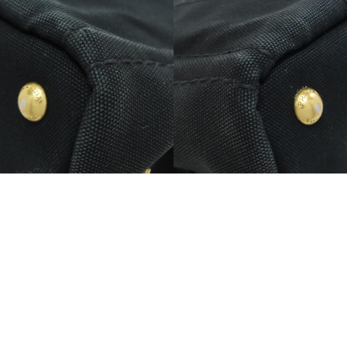 Prada Kanapa Mini 2WAY Handbag Canvas Ladies [Used] [PRADA] 10