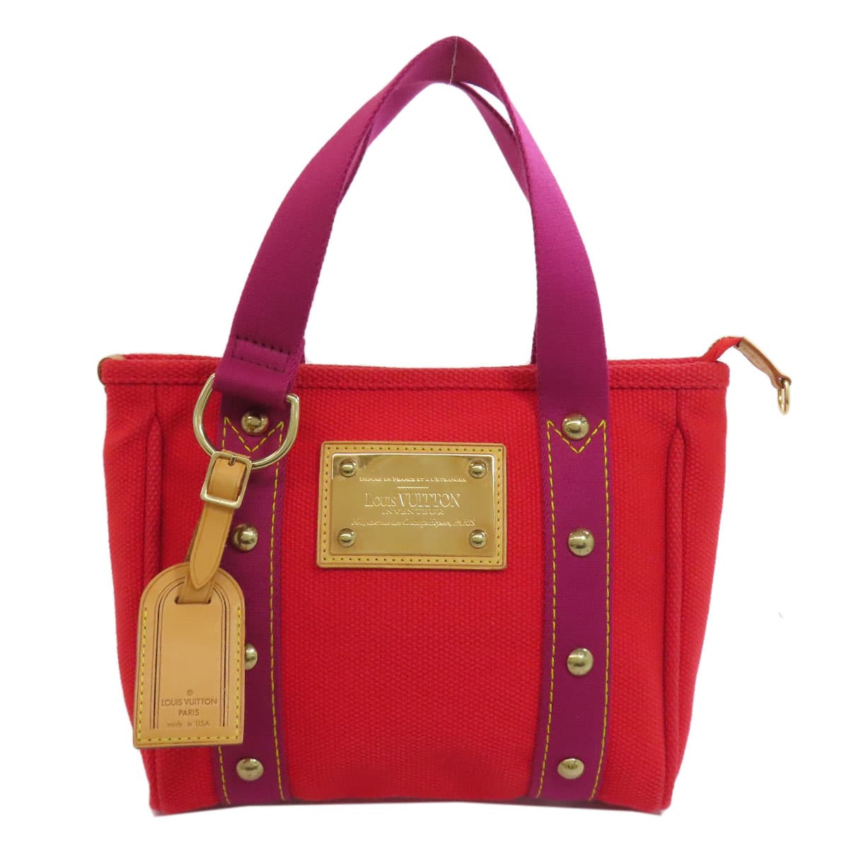 Louis Vuitton M40037 Antigua Line Cabas PM Handbag Canvas Ladies [Used] [LOUIS VUITTON] M40037