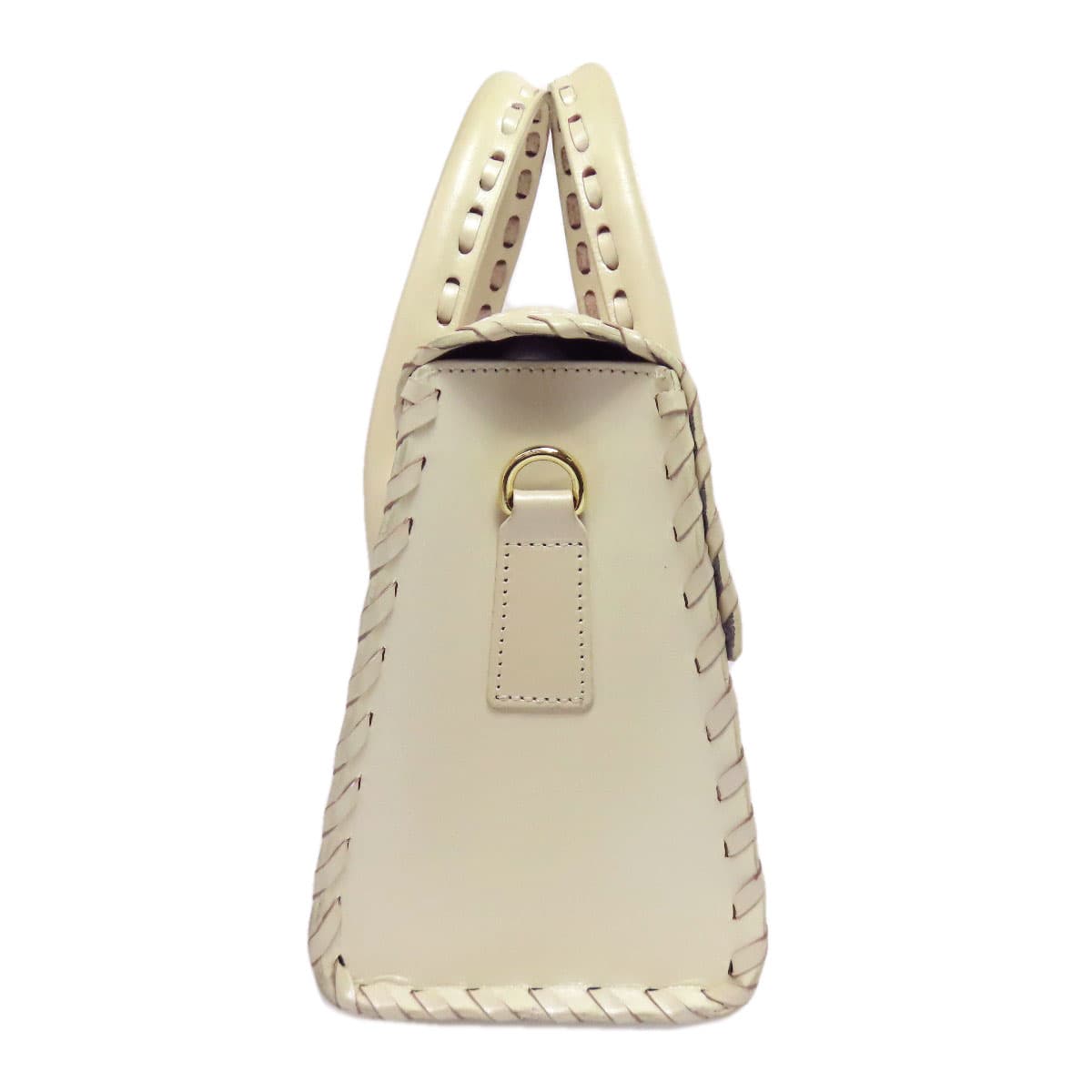 Select Bag Grace Continental Carving Tribes 2WAY Handbag Leather Ladies [Used] [SELECT BAG] 3