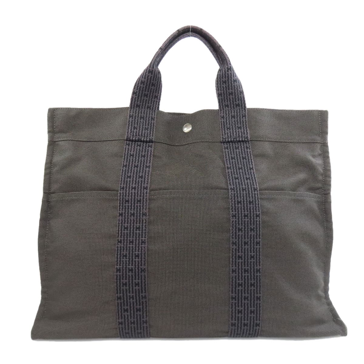 Hermes Aile Line MM Tote Bag Canvas Ladies [Used] [HERMES] 2