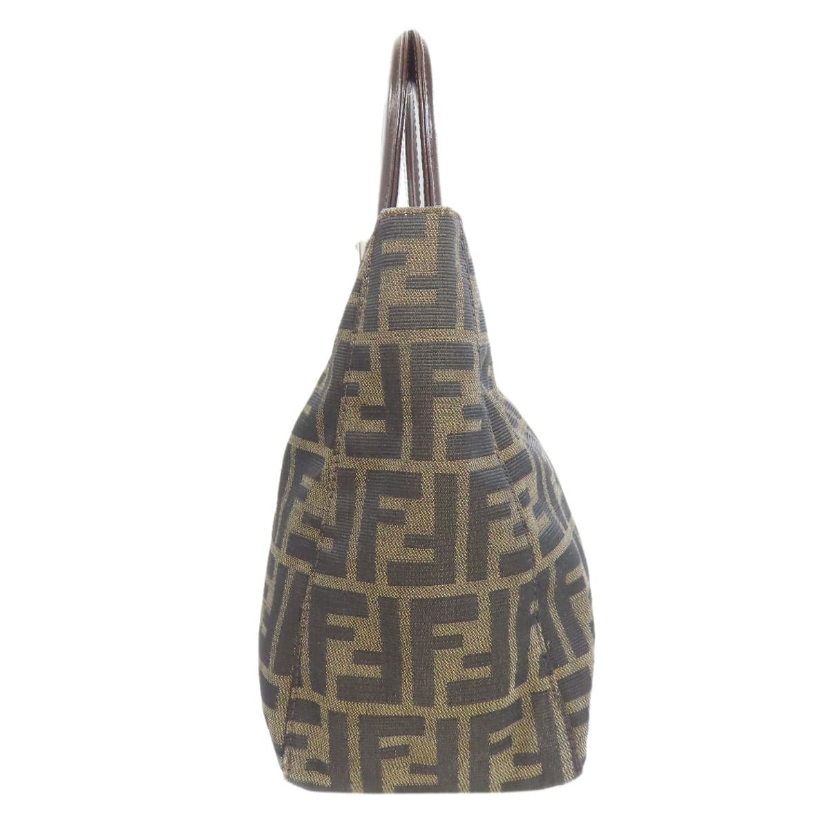 Fendi Zucca Pattern Tote Bag Canvas Ladies [Used] [FENDI] 3