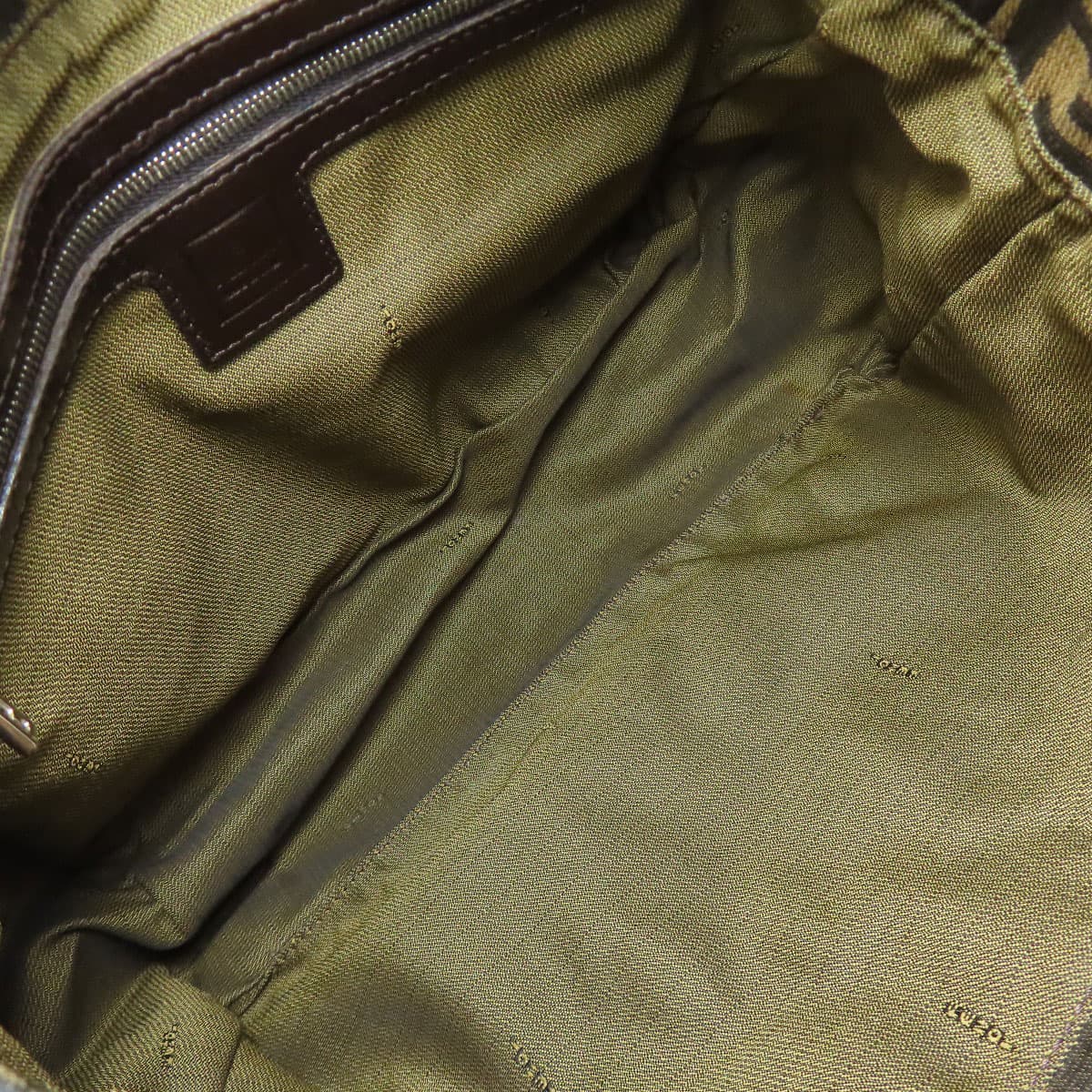 Fendi Zucca Pattern Tote Bag Canvas Ladies [Used] [FENDI] 5