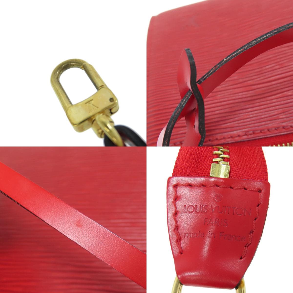 Louis Vuitton M52947 Pochette Accessoires Accessory Pouch Epi Leather Ladies [Used] [LOUIS VUITTON] M52947 9