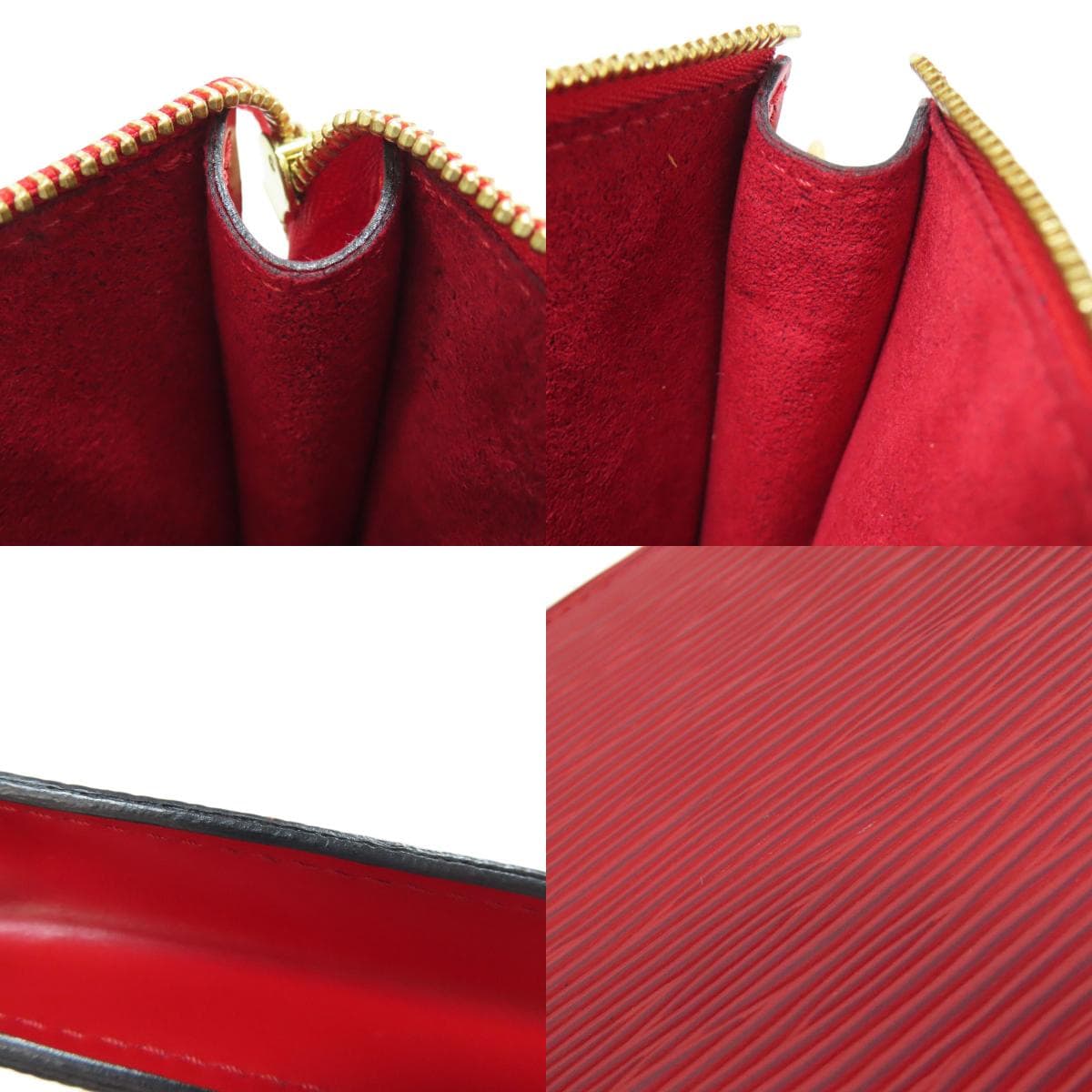 Louis Vuitton M52947 Pochette Accessoires Accessory Pouch Epi Leather Ladies [Used] [LOUIS VUITTON] M52947 8