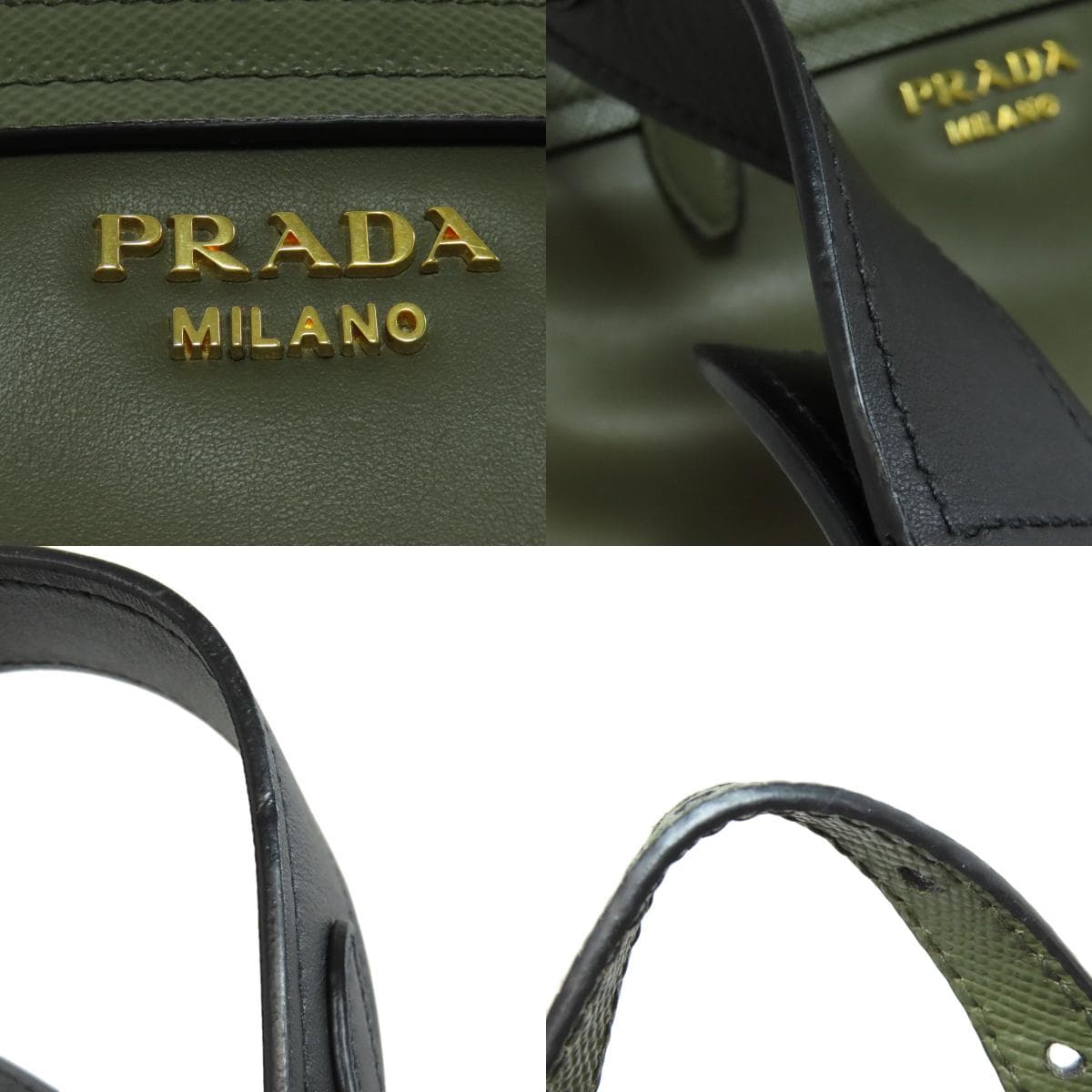 Prada 1BD050 Chain Bag Shoulder Bag Leather Ladies [Used] [PRADA] 1BD050 9