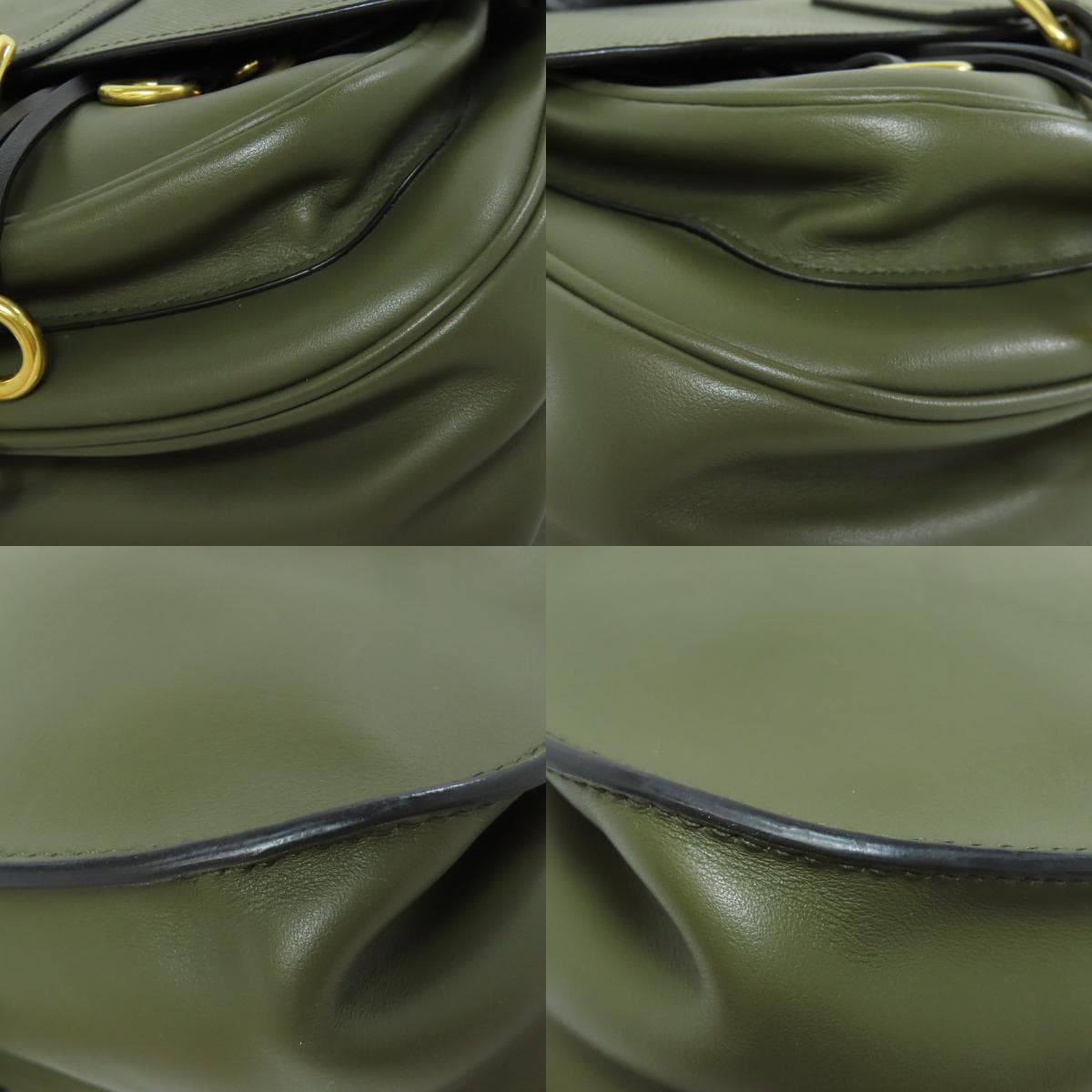 Prada 1BD050 Chain Bag Shoulder Bag Leather Ladies [Used] [PRADA] 1BD050 10