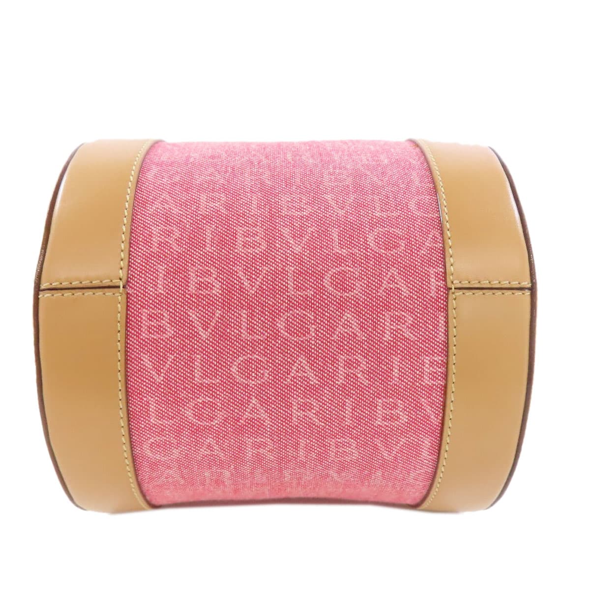 Bulgari Logo Mania Handbag Canvas/Leather Ladies [Used][BVLGARI] 4