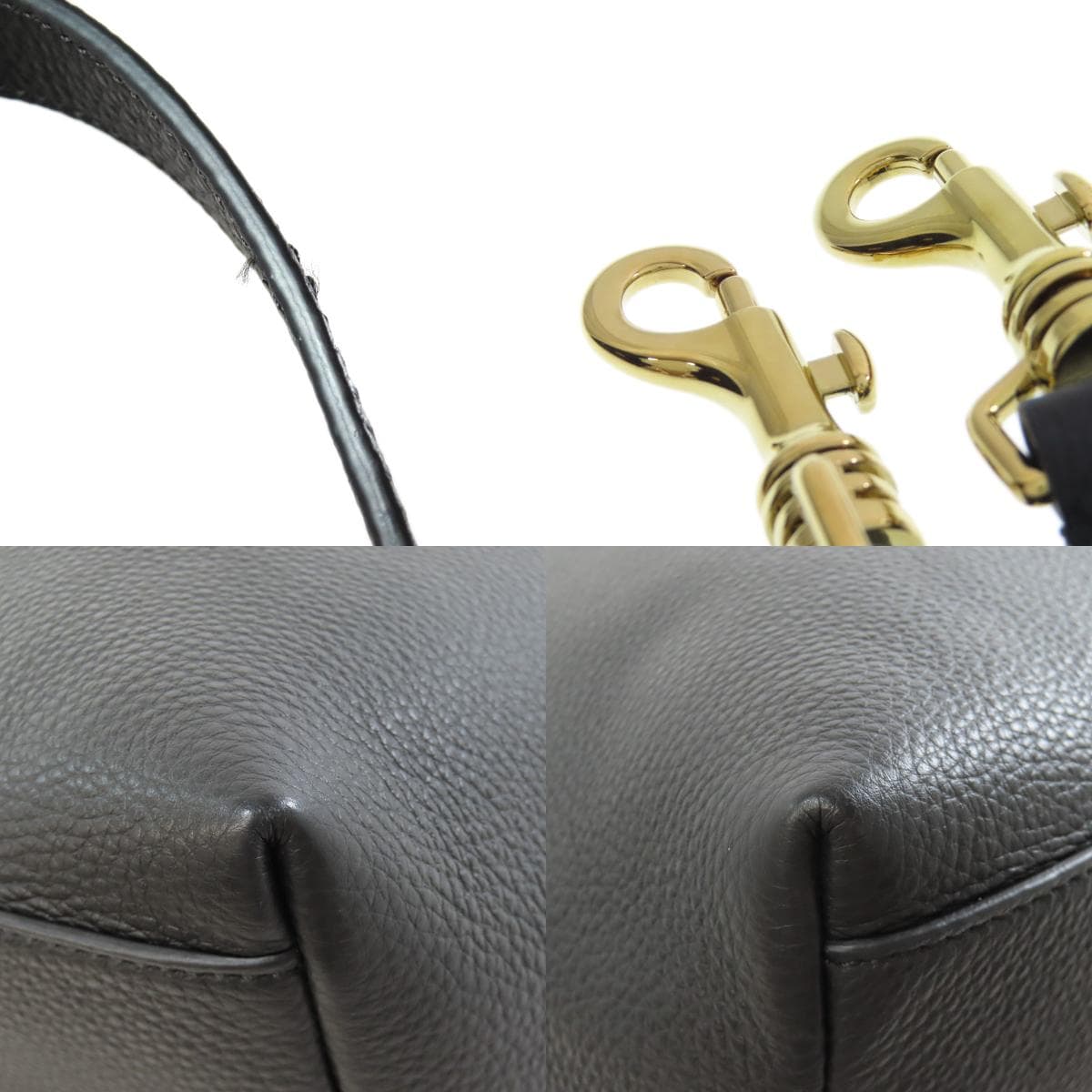 Versace Medusa 2WAY Tote Bag Calf Ladies [Used] [VERSACE] 9