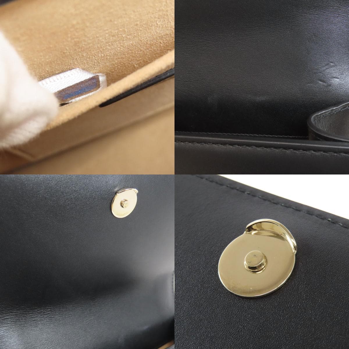 Jimmy Choo Chain Shoulder Shoulder Bag Calf Women's [Used] [Jimmy Choo] 7