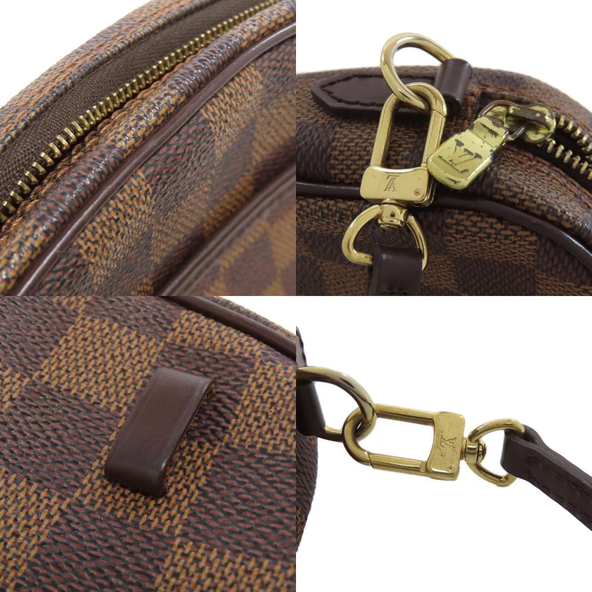 Louis Vuitton N51296 Pochette Ipanema Shoulder Bag Damier Canvas Ladies [Used] [LOUIS VUITTON] N51296 8