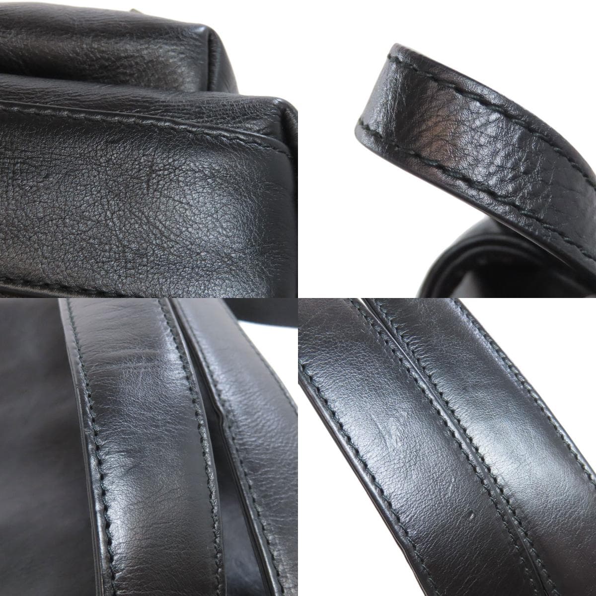 Balenciaga 580026 Logo Backpack/Daypack Calf Leather for Women [Used] [BALENCIAGA] 580026 9