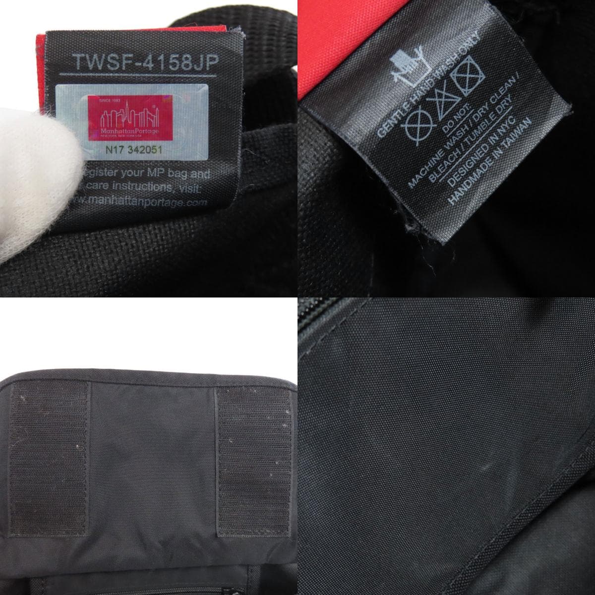 Manhattan Portage logo shoulder bag, nylon material, ladies [used] [Manhattan Portage] 8