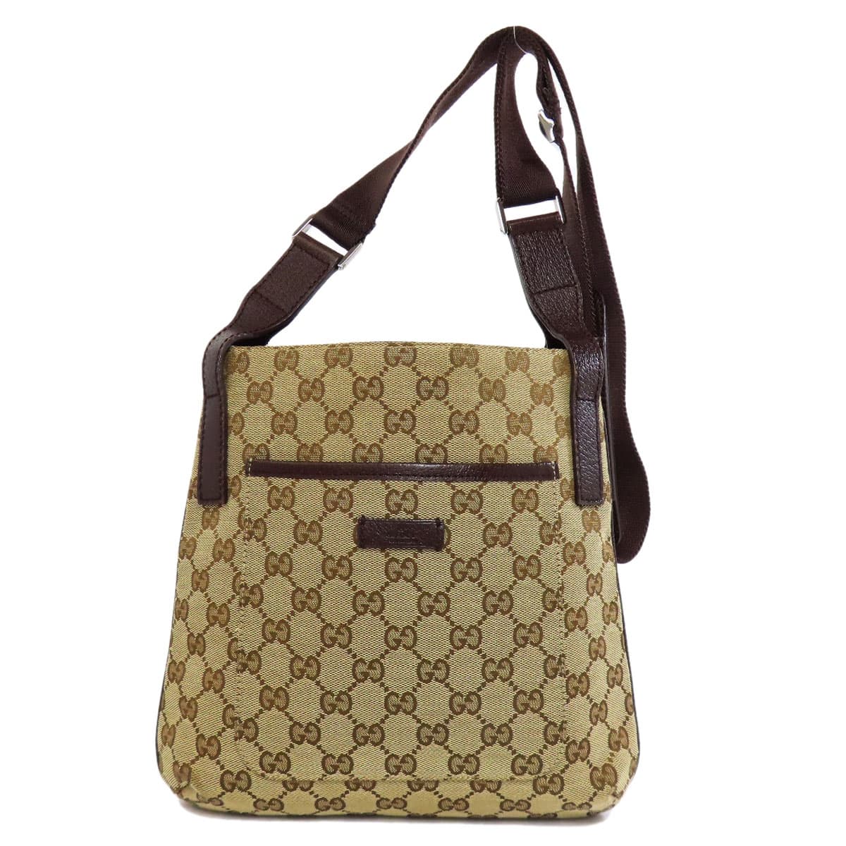 Gucci 122798 GG Shoulder Bag Canvas Ladies [Used] [GUCCI] 122798