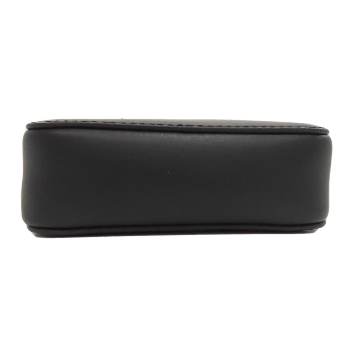 Valentino Logo Shoulder Bag Leather Women's [Used] [VALENTINO] 4