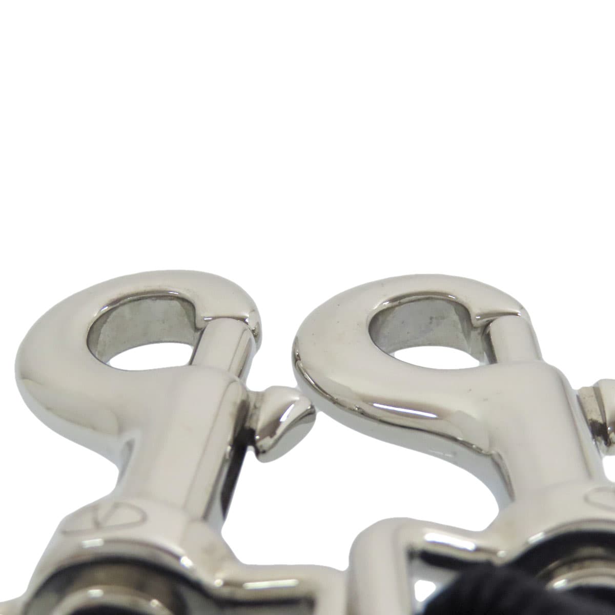 Valentino Logo Shoulder Bag Leather Women's [Used] [VALENTINO] 9