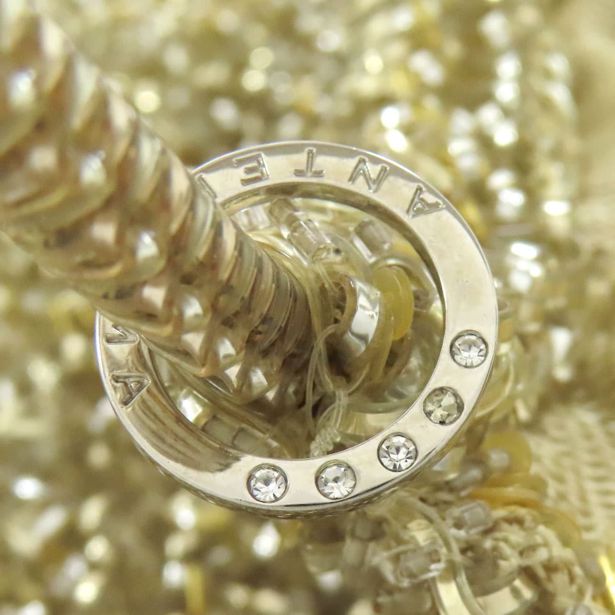 Anteprima wire bag, beaded handbag, PVC, ladies [used] [ANTEPRIMA] 7