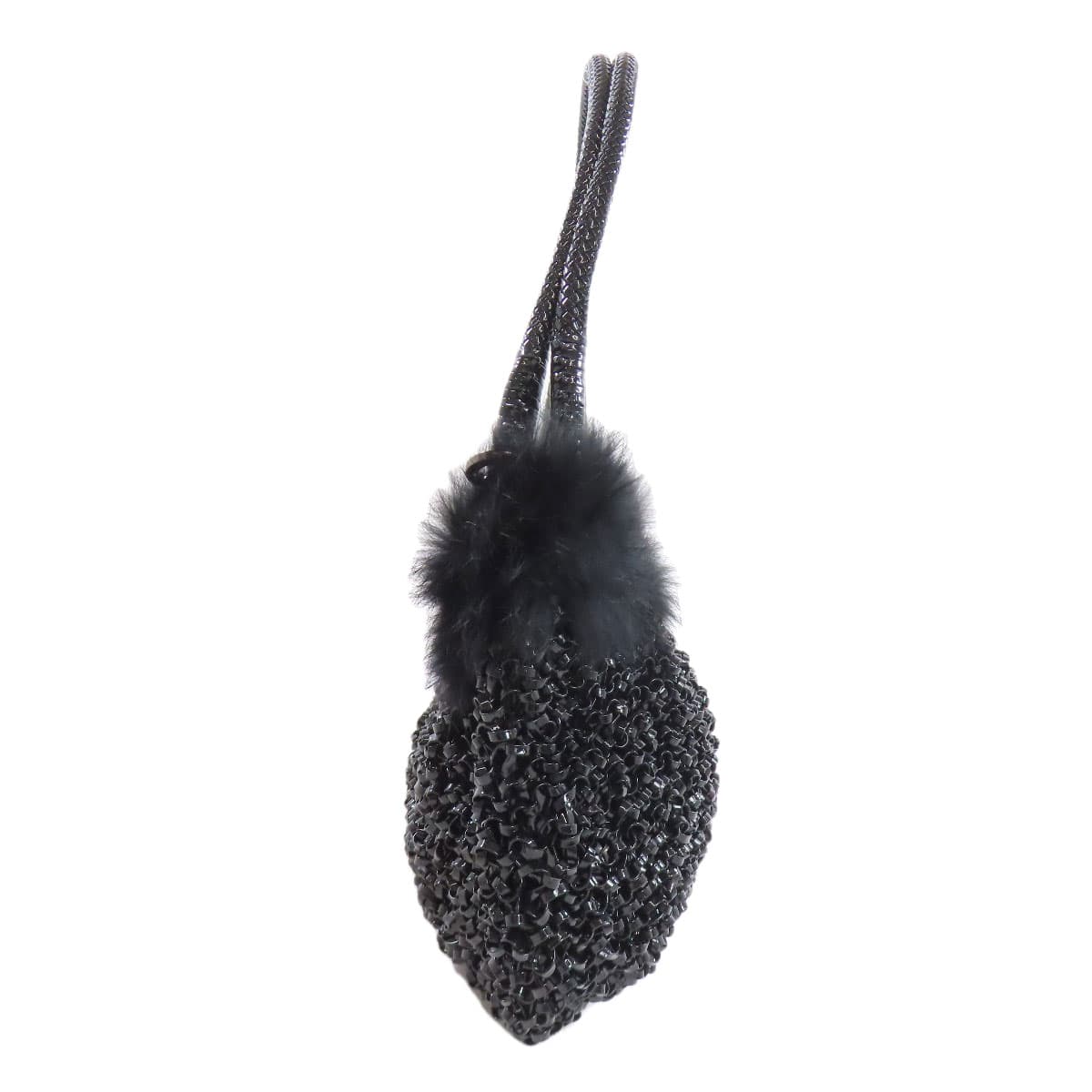 Anteprima wire bag fur handbag PVC ladies [used] [ANTEPRIMA] 3