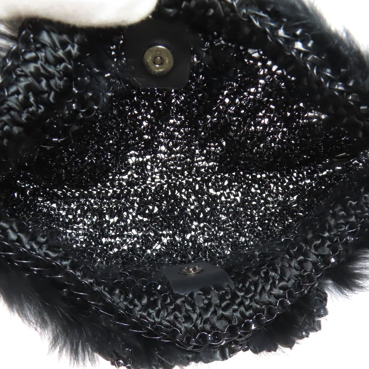 Anteprima wire bag fur handbag PVC ladies [used] [ANTEPRIMA] 5