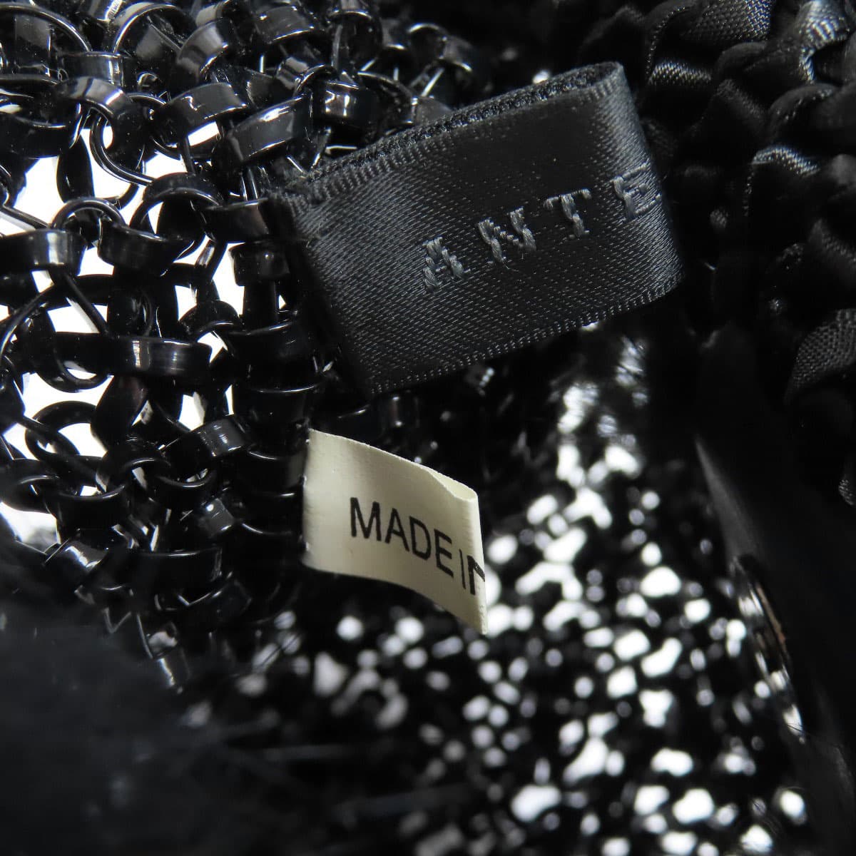 Anteprima wire bag fur handbag PVC ladies [used] [ANTEPRIMA] 6