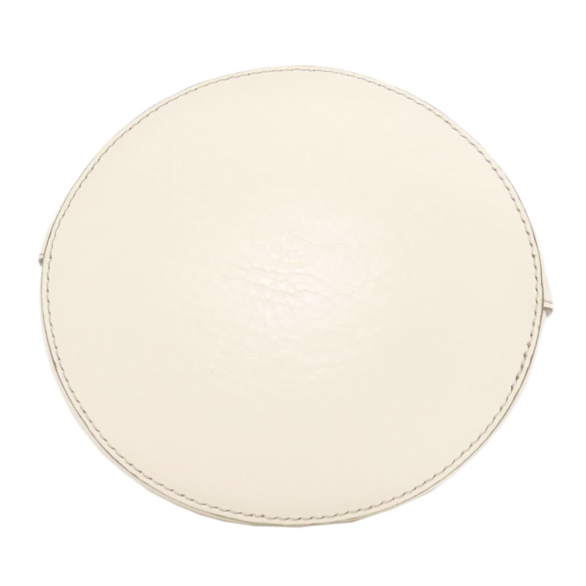 Hirofu Simple Design Handbag Leather Ladies [Used] [HIROFU] 4