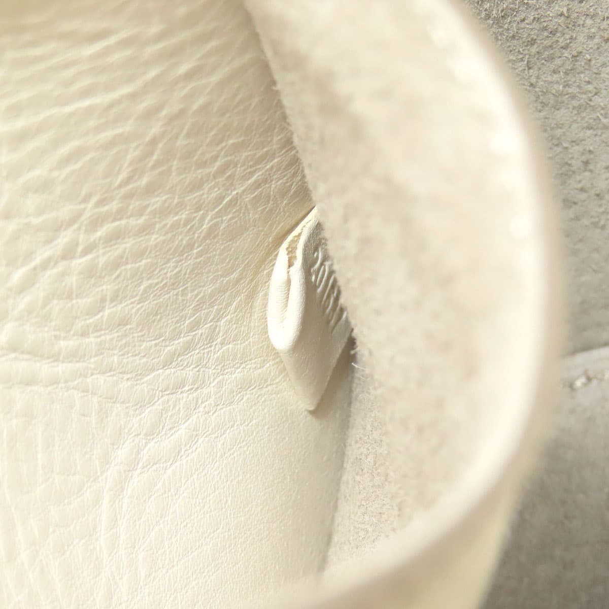 Hirofu Simple Design Handbag Leather Ladies [Used] [HIROFU] 7