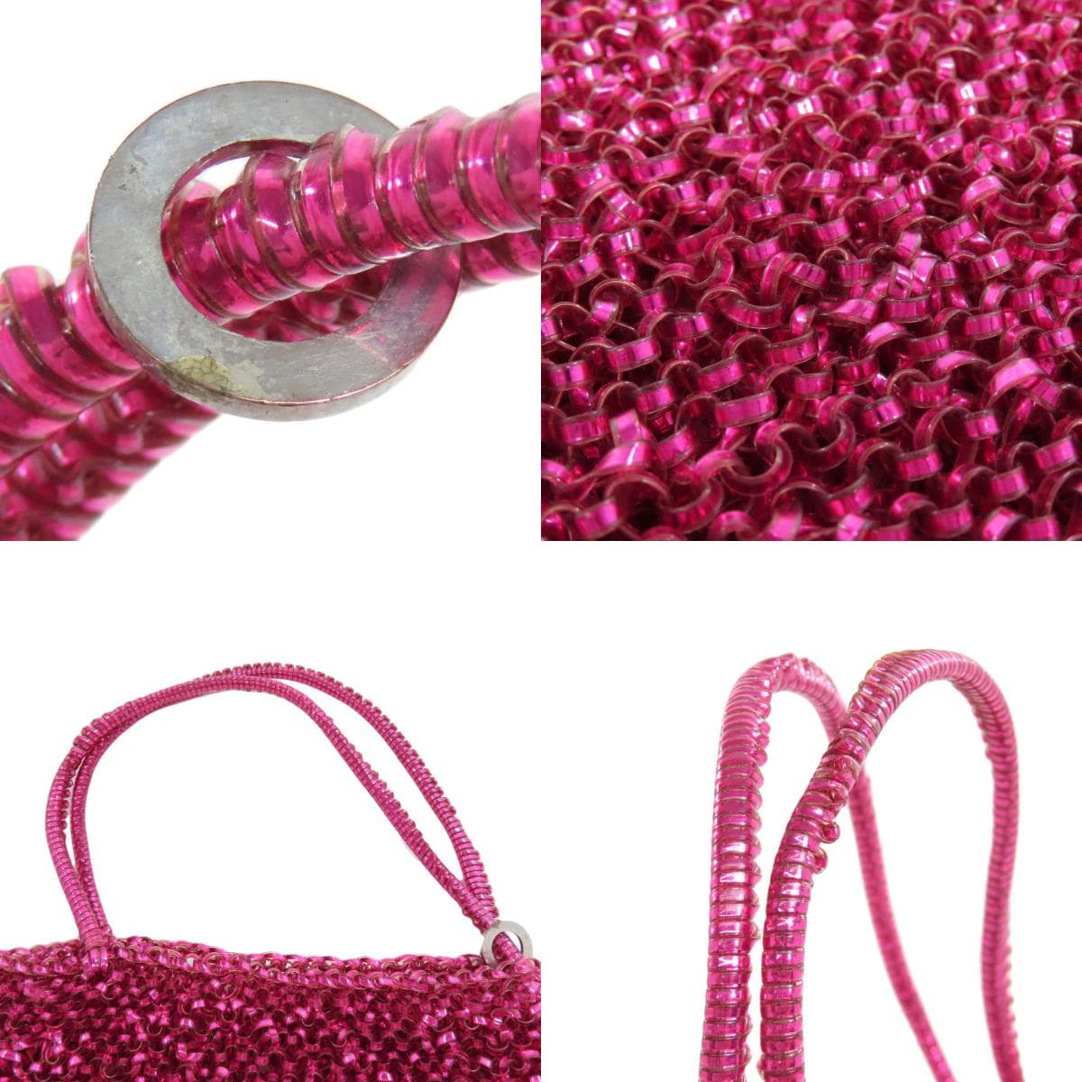 Anteprima wire bag handbag PVC ladies [used] [ANTEPRIMA] 9