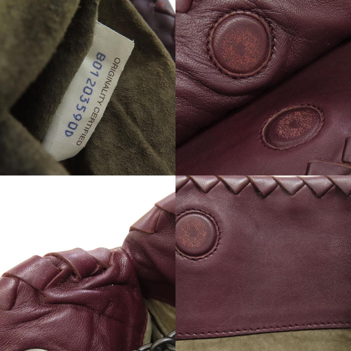 Bottega Veneta Intrecciato Handbag Calf Leather Ladies [Used] [BOTTEGA VENETA] 7