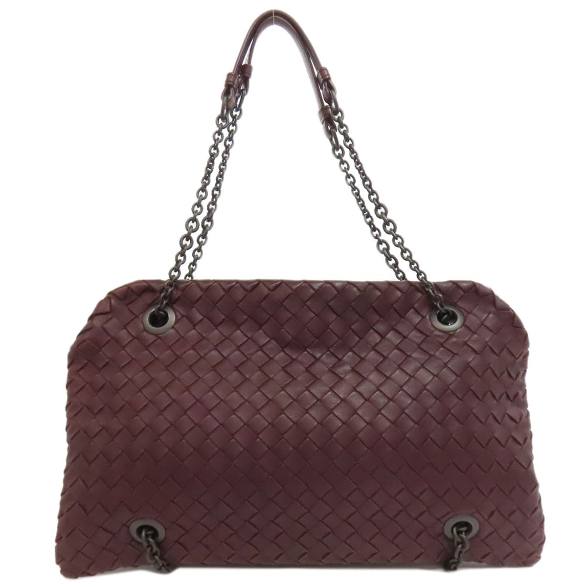 Bottega Veneta Intrecciato Handbag Calf Leather Ladies [Used] [BOTTEGA VENETA] 2