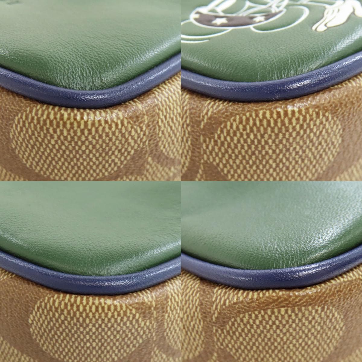 Coach C0821 Mickey Collaboration Shoulder Bag Leather/PVC for Women [Used] [COACH] C0821 10