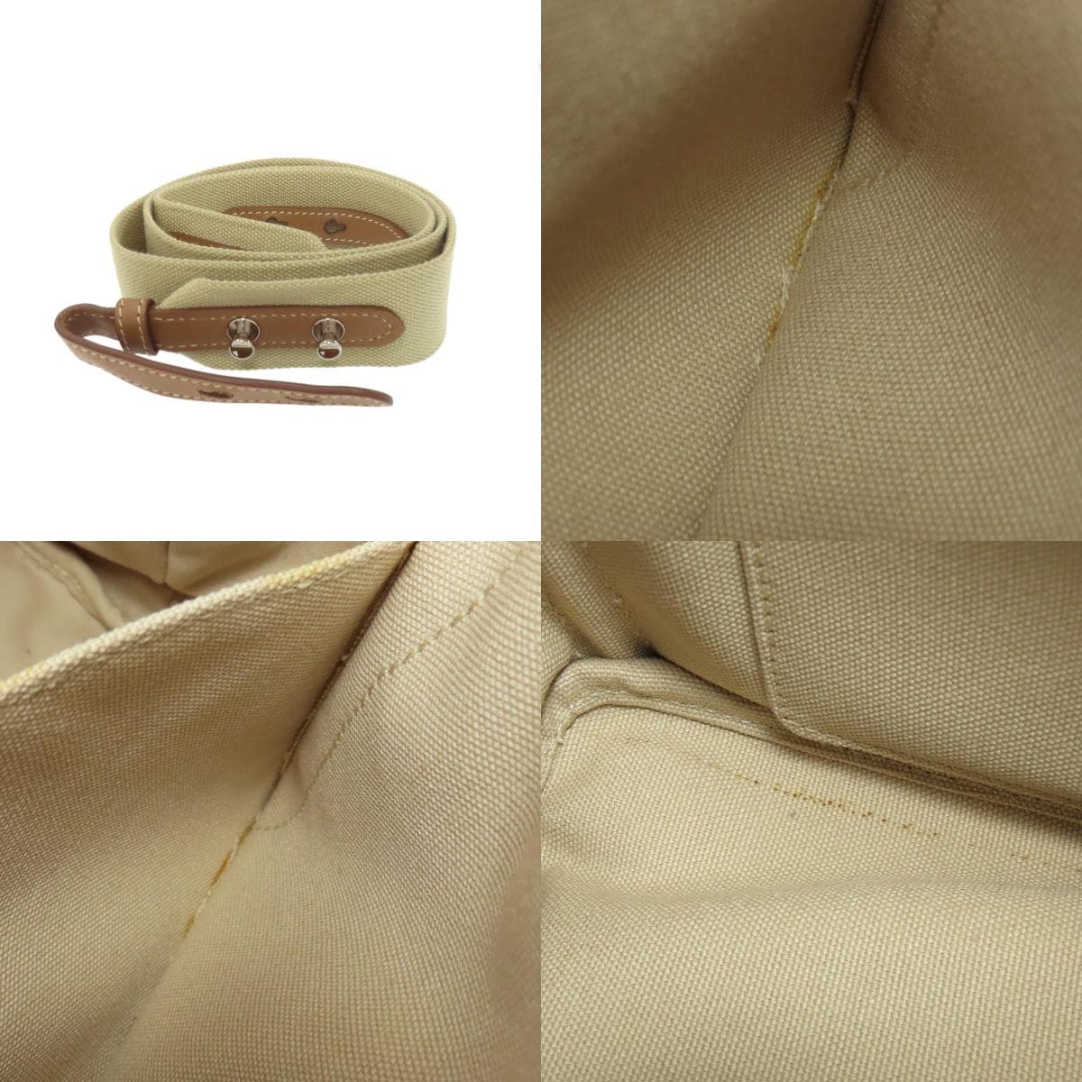 Prada 1BG439 Canapa Plume 2WAY Handbag Canvas Ladies [Used] [PRADA] 1BG439 7