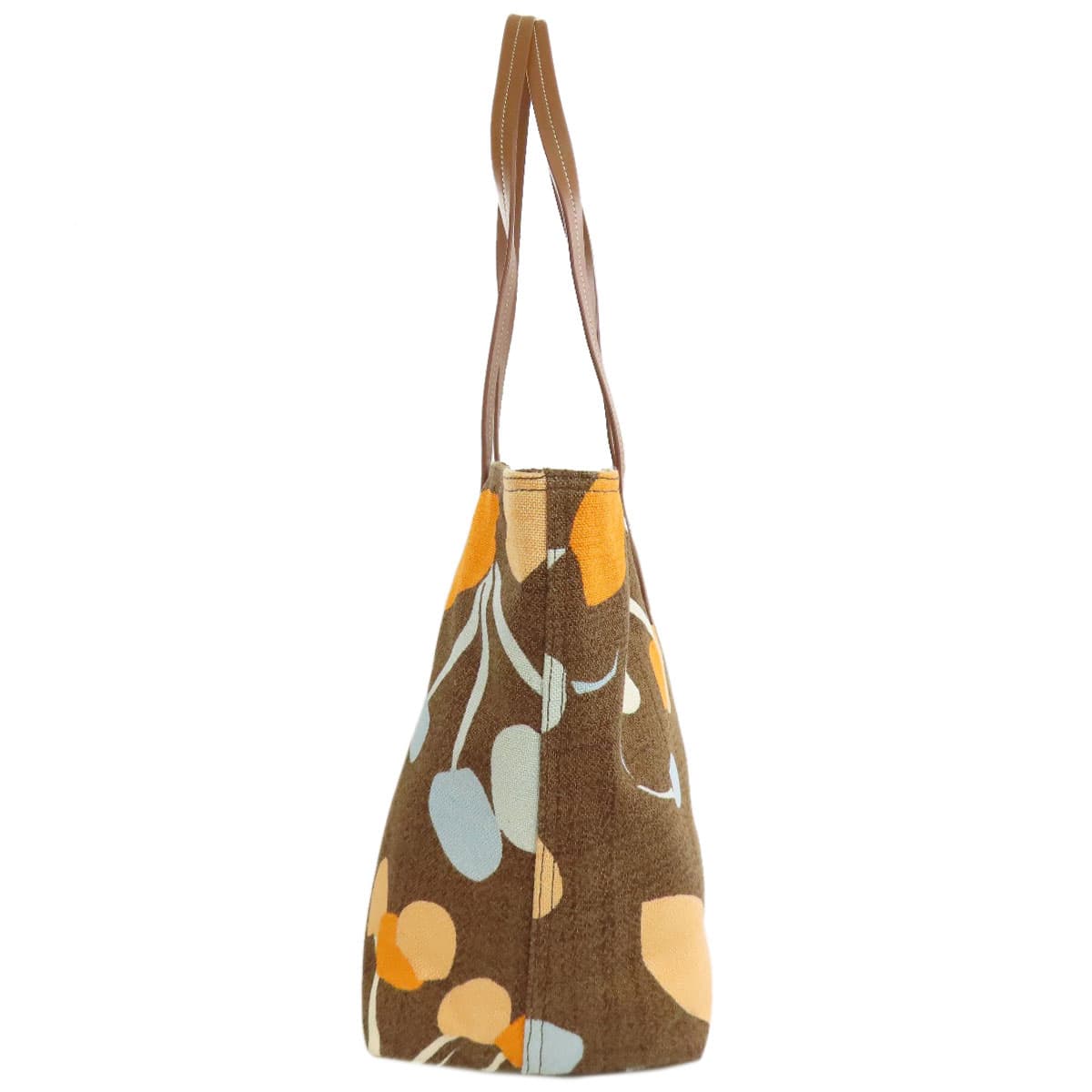 Miu Miu Logo Tote Bag Canvas Ladies [Used] [MIUMIU] 3