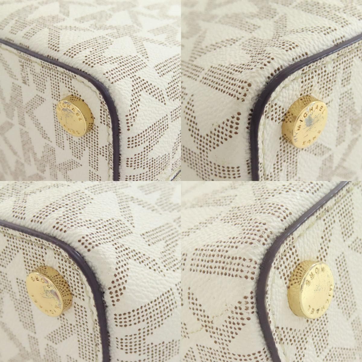 Michael Kors MK Signature 2WAY Handbag PVC Ladies [Used] [Michael Kors] 10