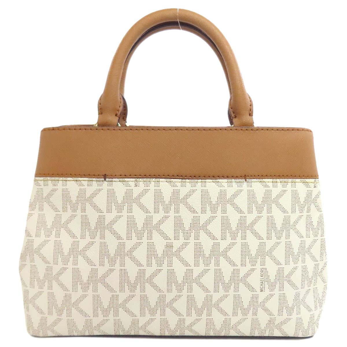 Michael Kors MK Signature 2WAY Handbag PVC Ladies [Used] [Michael Kors] 2