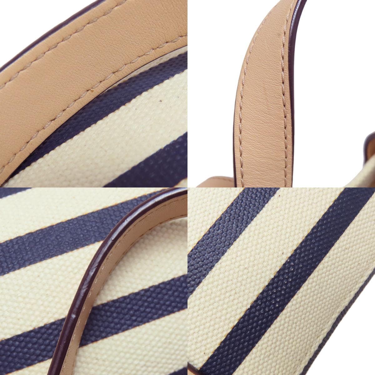 Kate Spade Border Handbag Canvas Ladies [Used] [kate spade] 9