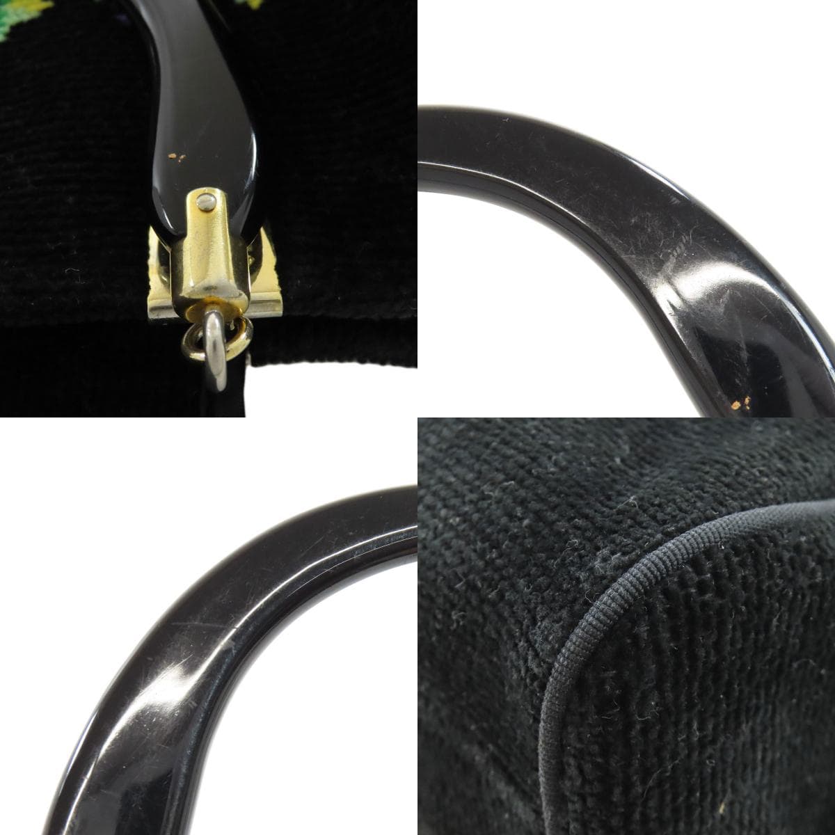 Feiler flower motif handbag pile for ladies [Used] [FEILER] 9