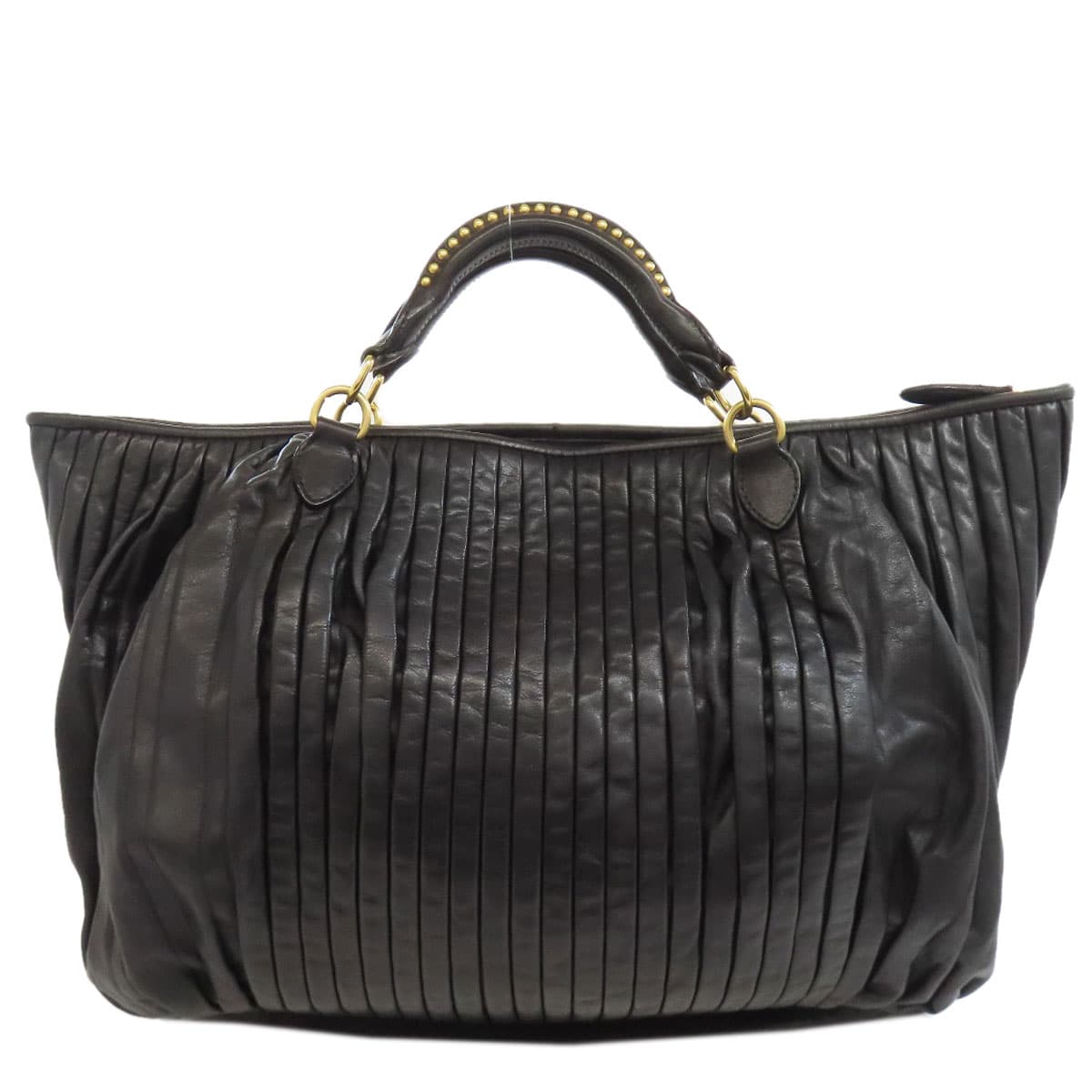 Miu Miu 2WAY Handbag Calf Leather Ladies [Used] [MIUMIU] 2